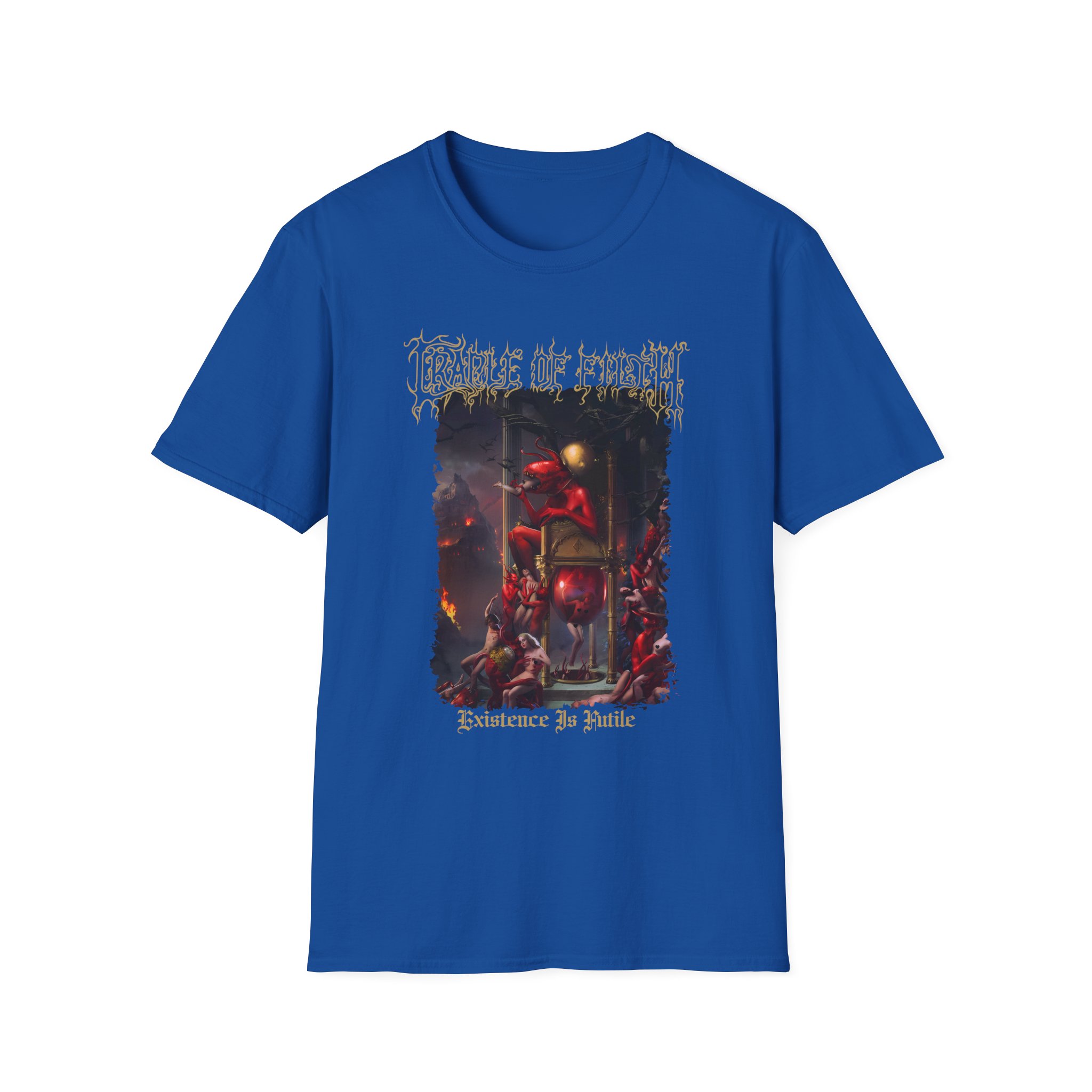 Cradle of Filth Existence is Futile Unisex Softstyle T-Shirt