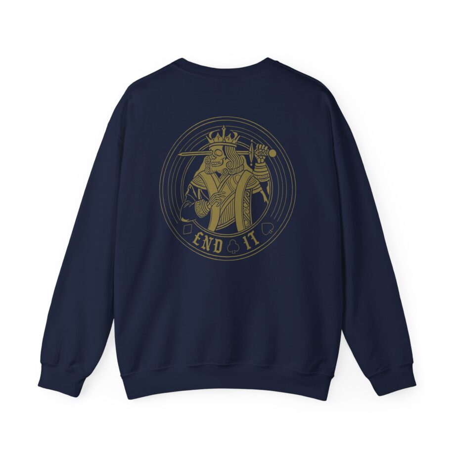 End It King Circle Unisex Heavy Blend™ Crewneck Sweatshirt