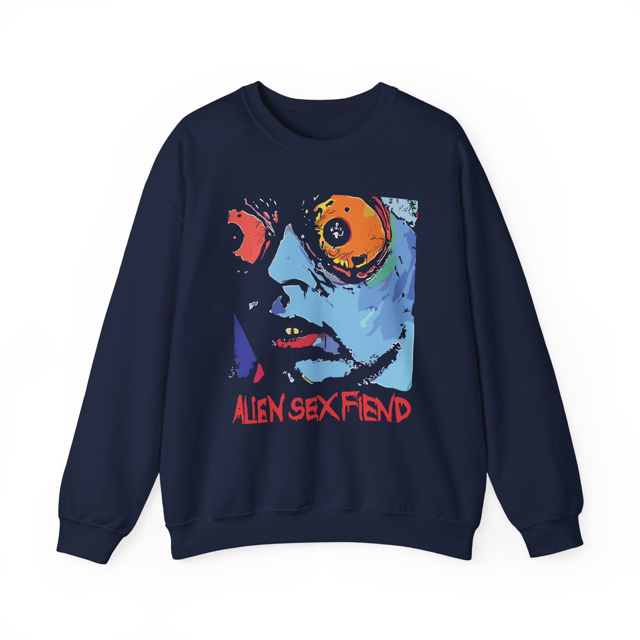 Alien Sex Fiend Acid Bath Unisex Heavy Blendâ„¢ Crewneck Sweatshirt
