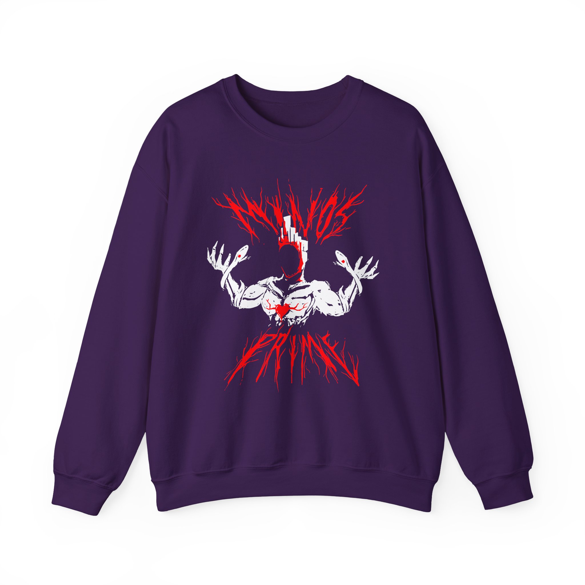 Ultrakill Minos Prime Metal Unisex Heavy Blendâ„¢ Crewneck Sweatshirt