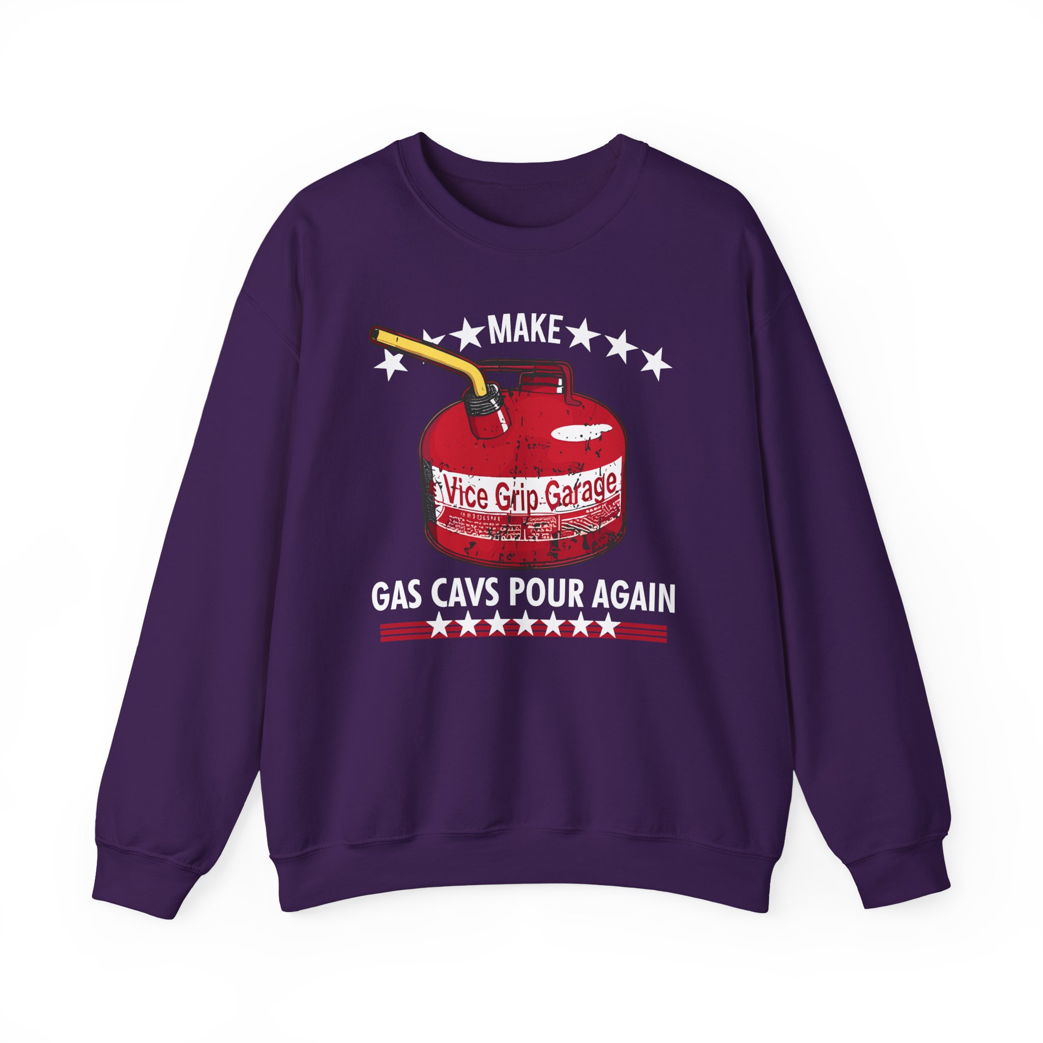Vicegripgarage Gas Can Unisex Heavy Blendâ„¢ Crewneck Sweatshirt