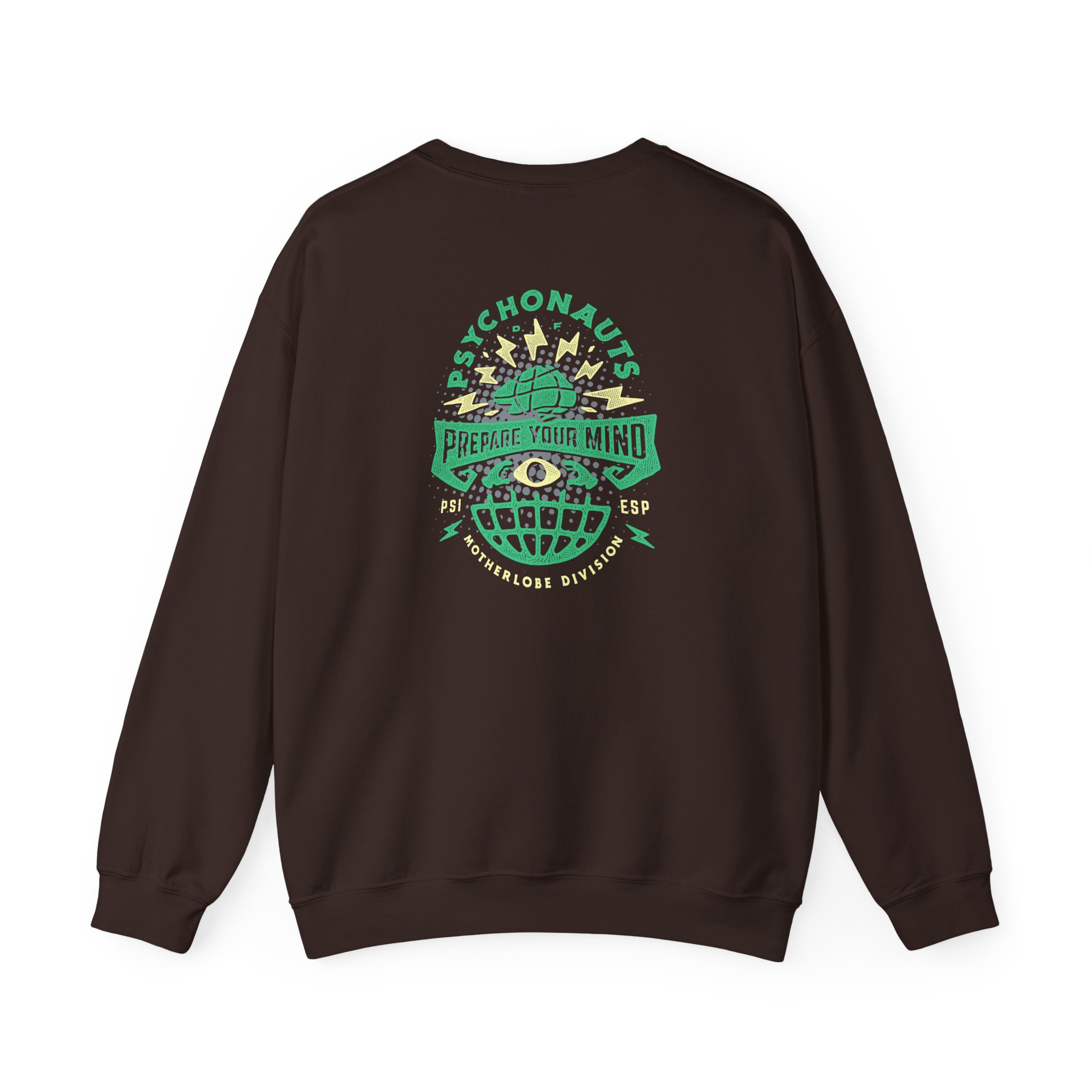 Double Fine Psychic Agency Unisex Heavy Blendâ„¢ Crewneck Sweatshirt