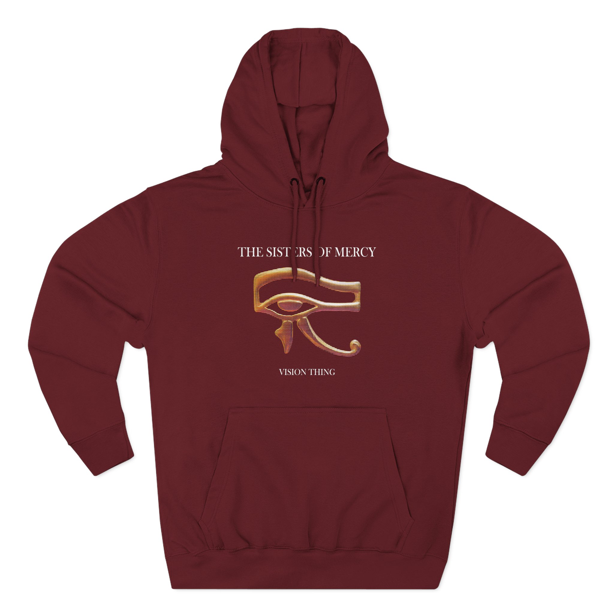 The Sisters of Mercy Vision Thing Three-Panel Fleece Hoodie