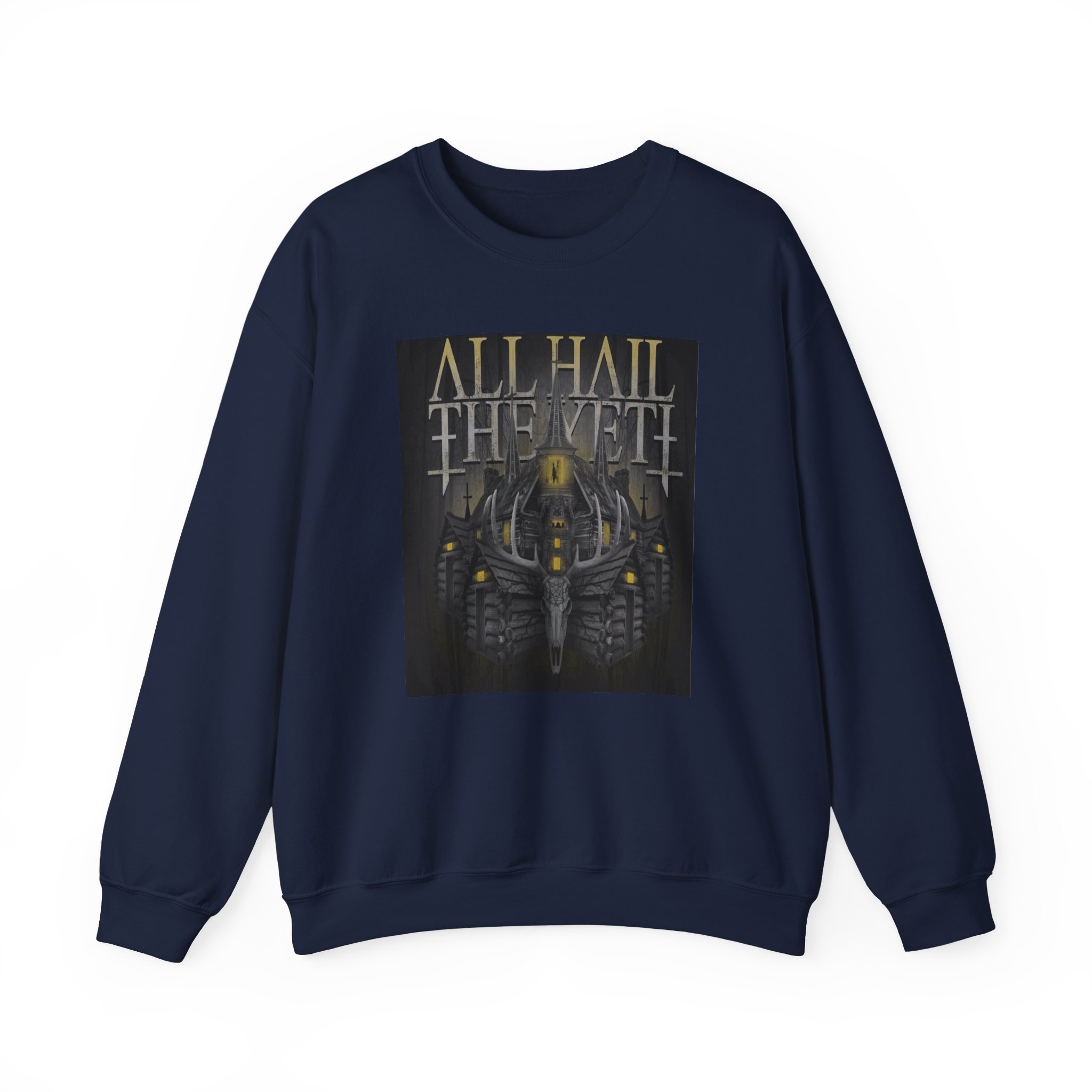 All Hail the Yeti Unisex Heavy Blendâ„¢ Crewneck Sweatshirt