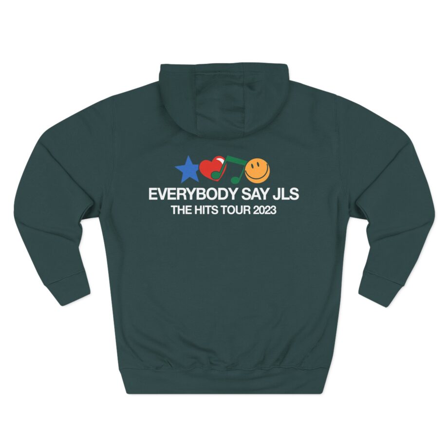 JLS, Everybody Say JLS Three-Panel Fleece Hoodie