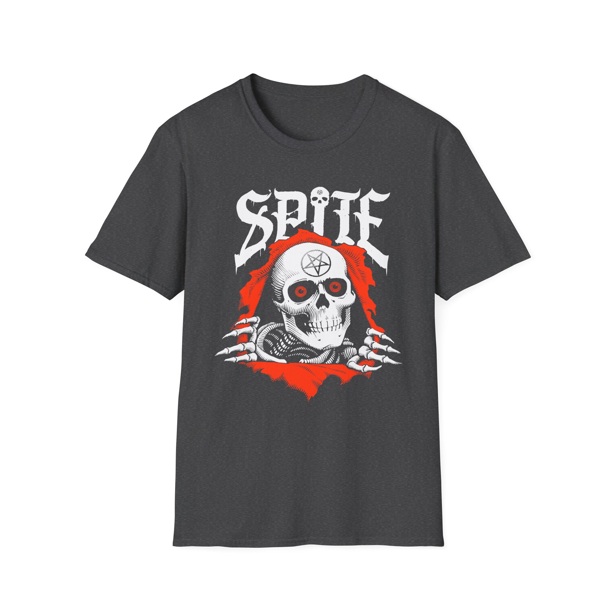 Spite Skeleton Unisex Softstyle T-Shirt
