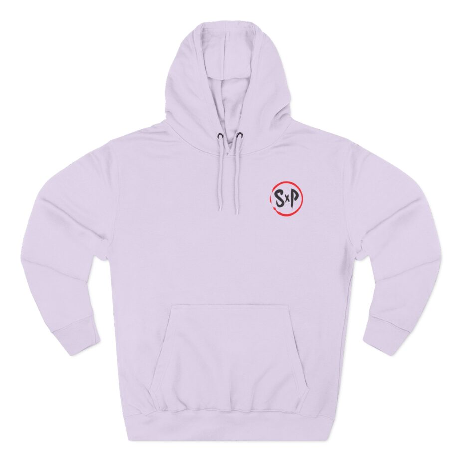 Simple Plan Circle Splat Three-Panel Fleece Hoodie