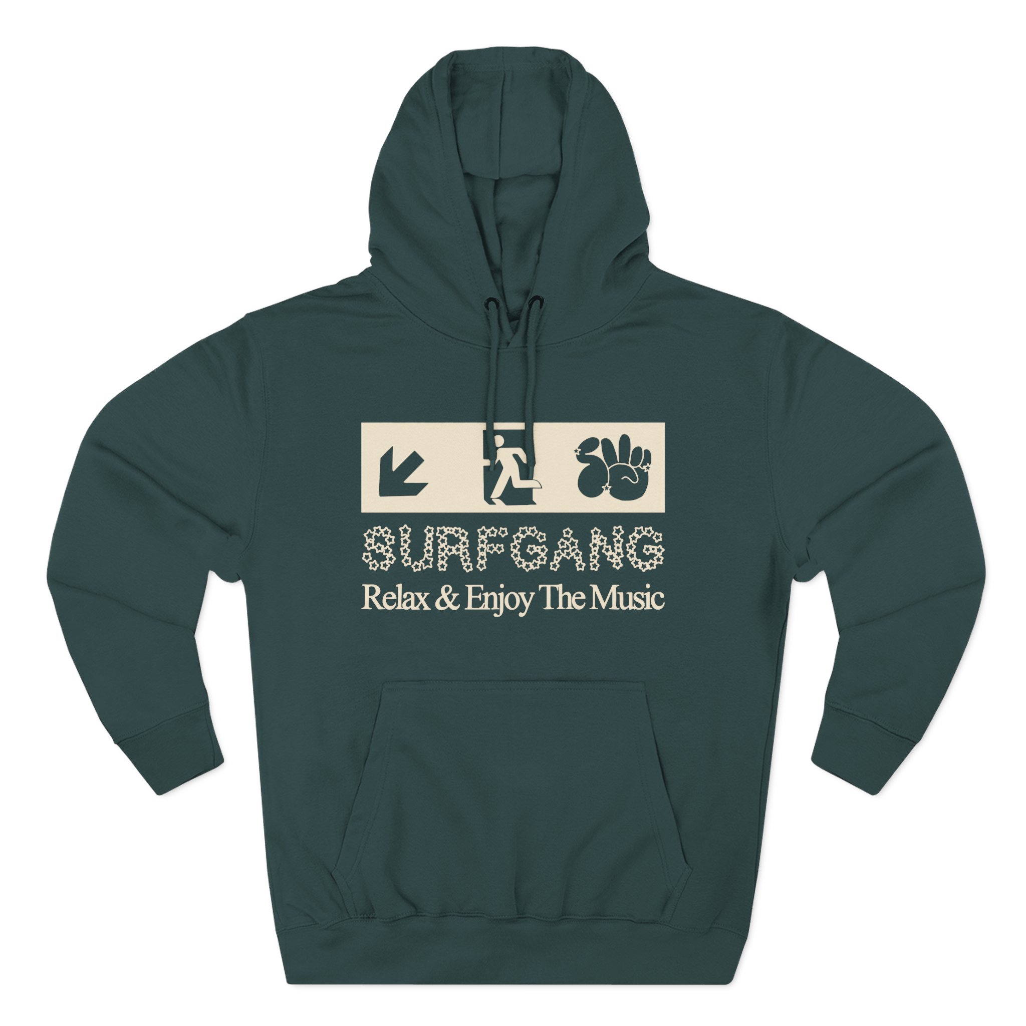 Surf Gang Three-Panel Fleece Hoodie
