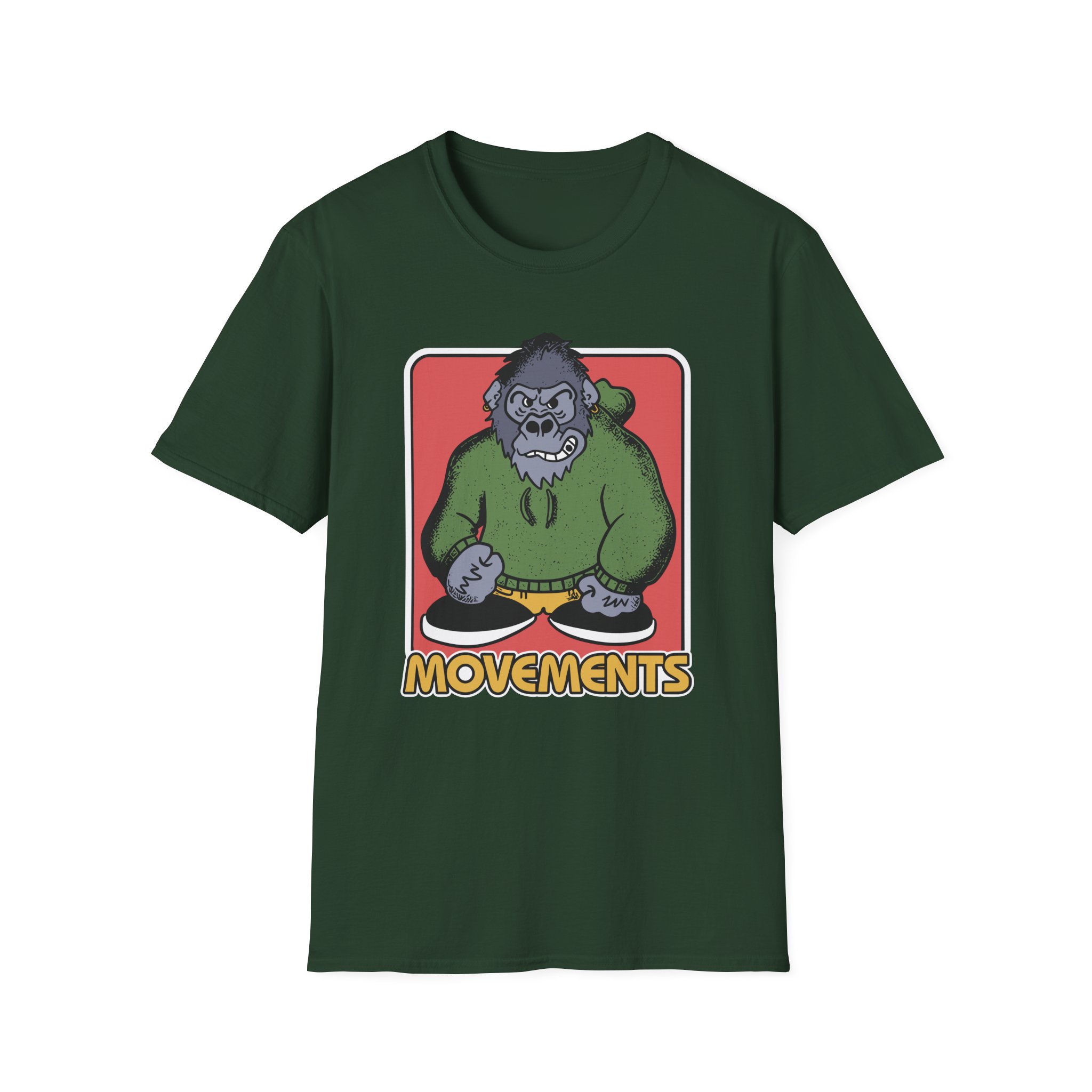 Movements Premium Gorilla Unisex Softstyle T-Shirt