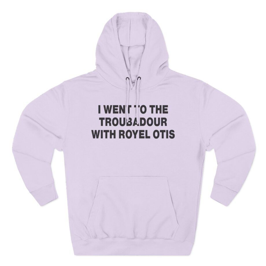 Royel Otis Three-Panel Fleece Hoodie