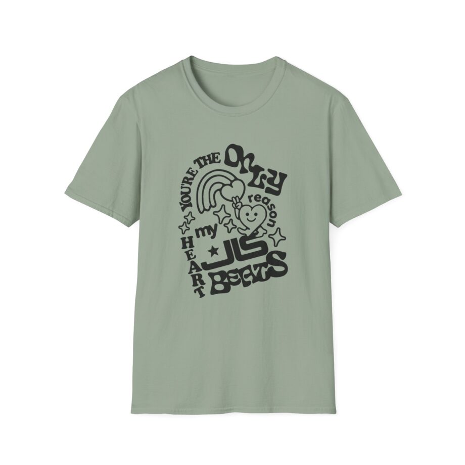 JLS Heart Beats Unisex Softstyle T-Shirt