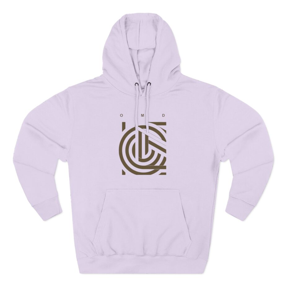 Omd Souvenir Bronze Lines Three-Panel Fleece Hoodie