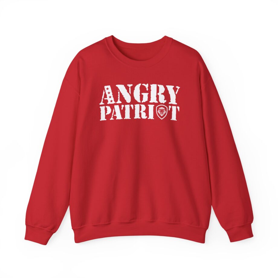 Valuetainment Angry Patriot Unisex Heavy Blend™ Crewneck Sweatshirt