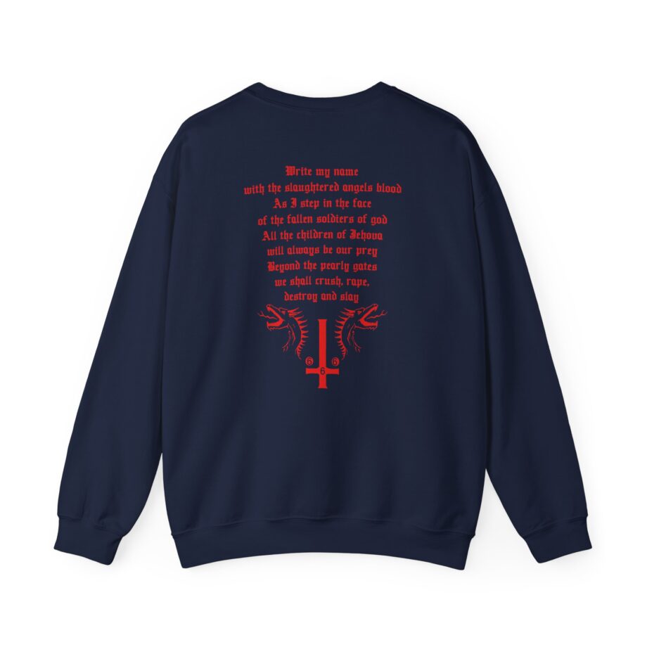 Marduk Demon With Wings Unisex Heavy Blend™ Crewneck Sweatshirt
