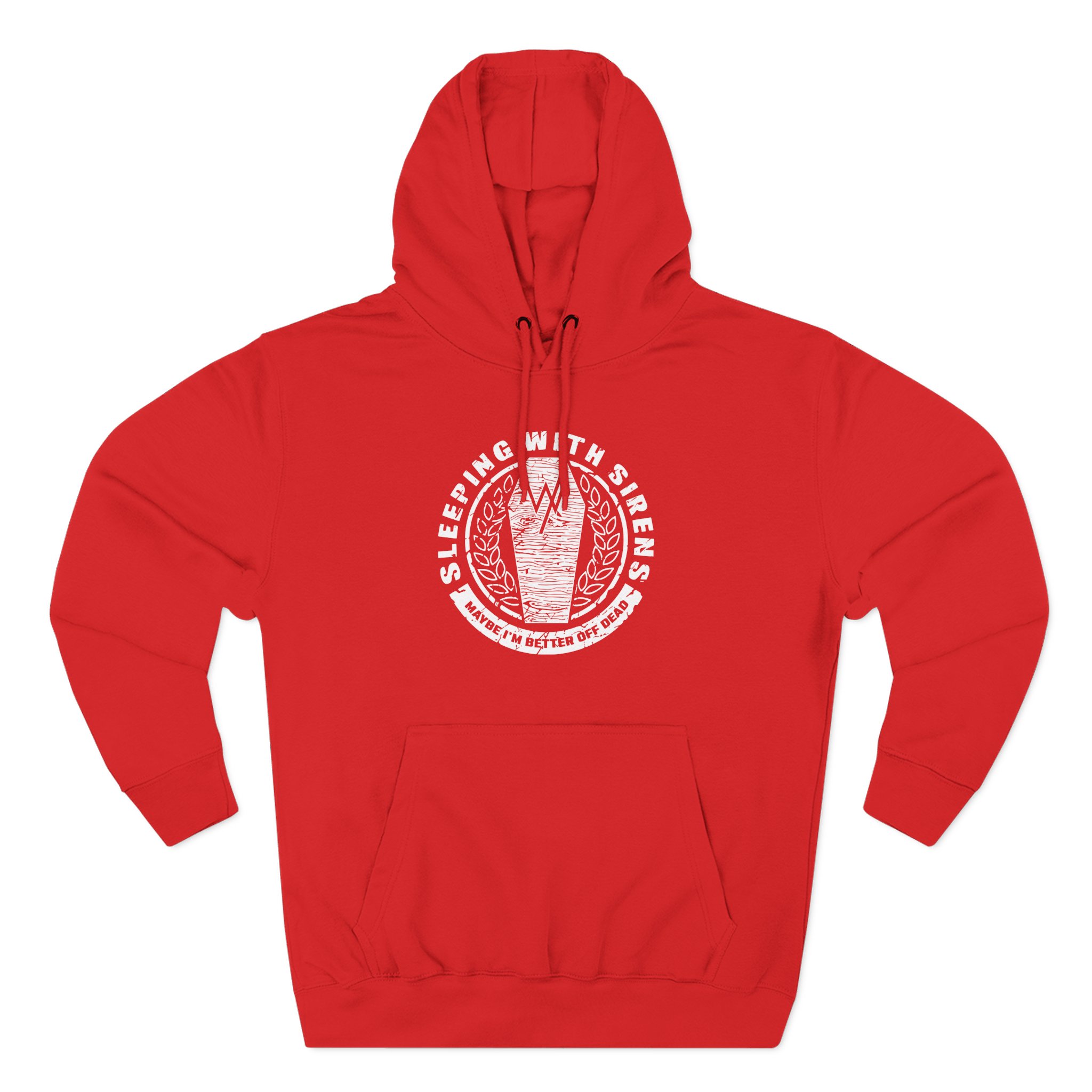 Sleeping With Sirens Coffin Three-Panel Fleece Hoodie