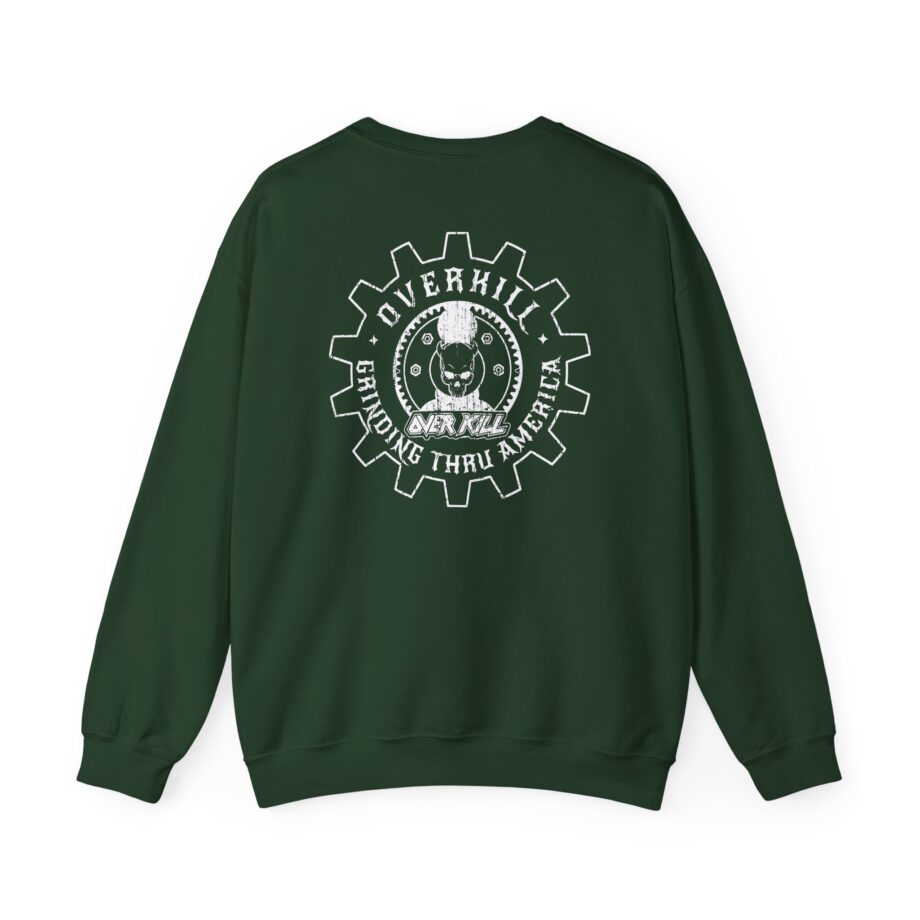 Overkill Embroidered Gear Logo Unisex Heavy Blend™ Crewneck Sweatshirt