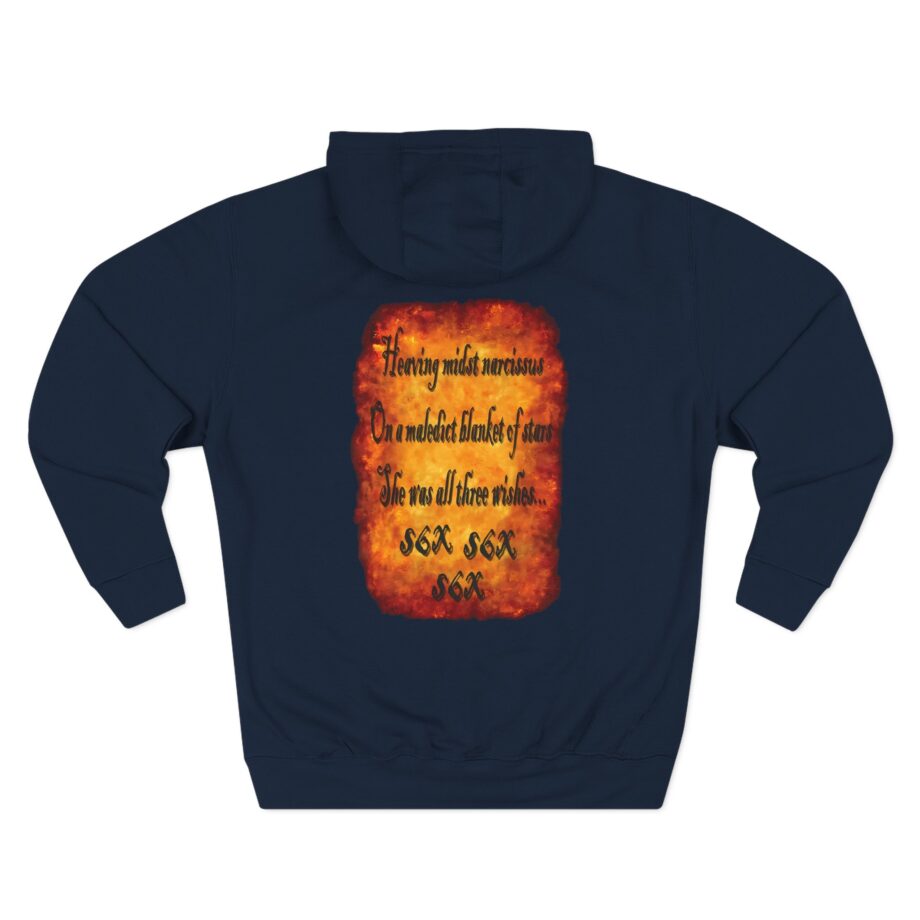 Cradle of Filth Nymphetamine Album Three-Panel Fleece Hoodie
