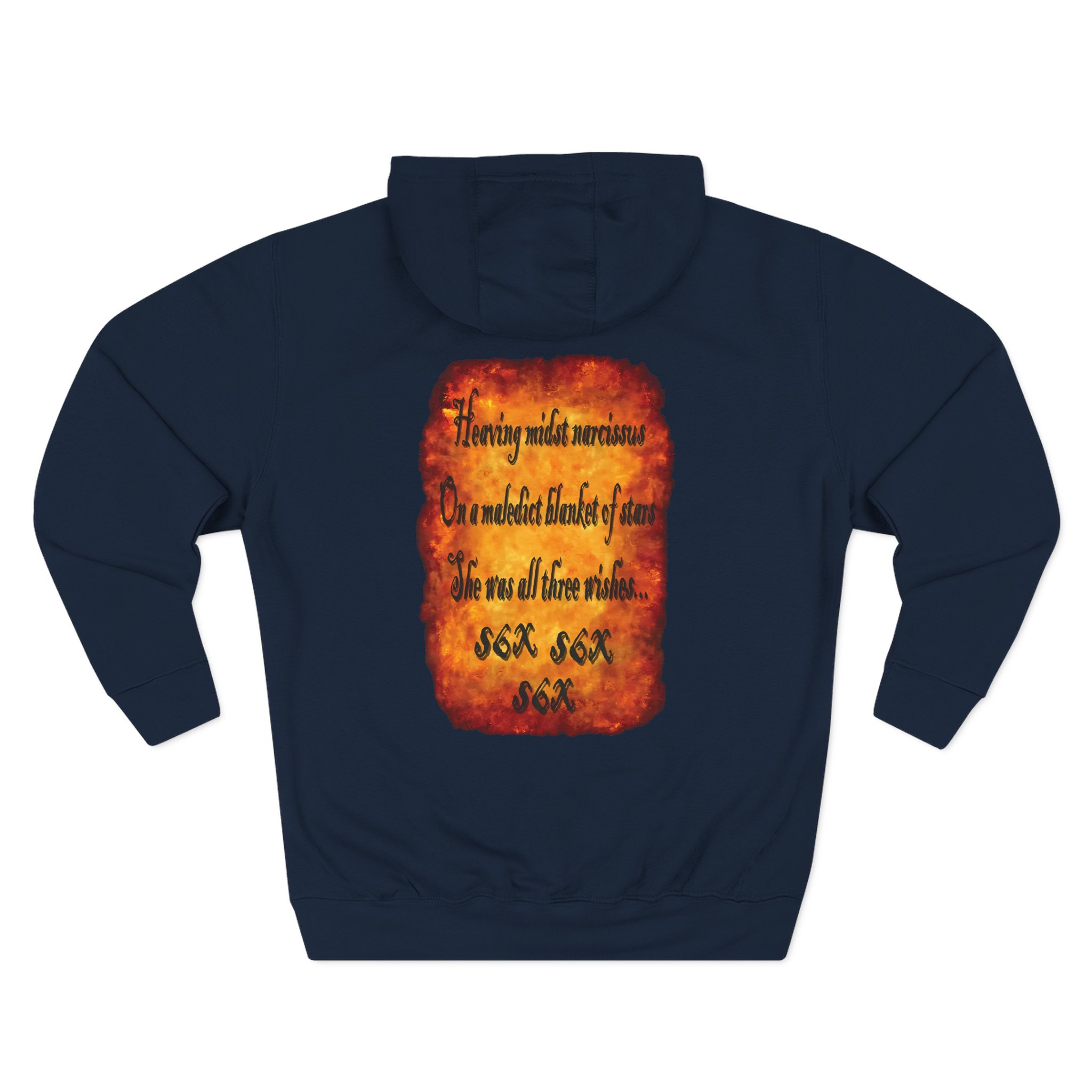 Cradle of Filth Nymphetamine Album Three-Panel Fleece Hoodie