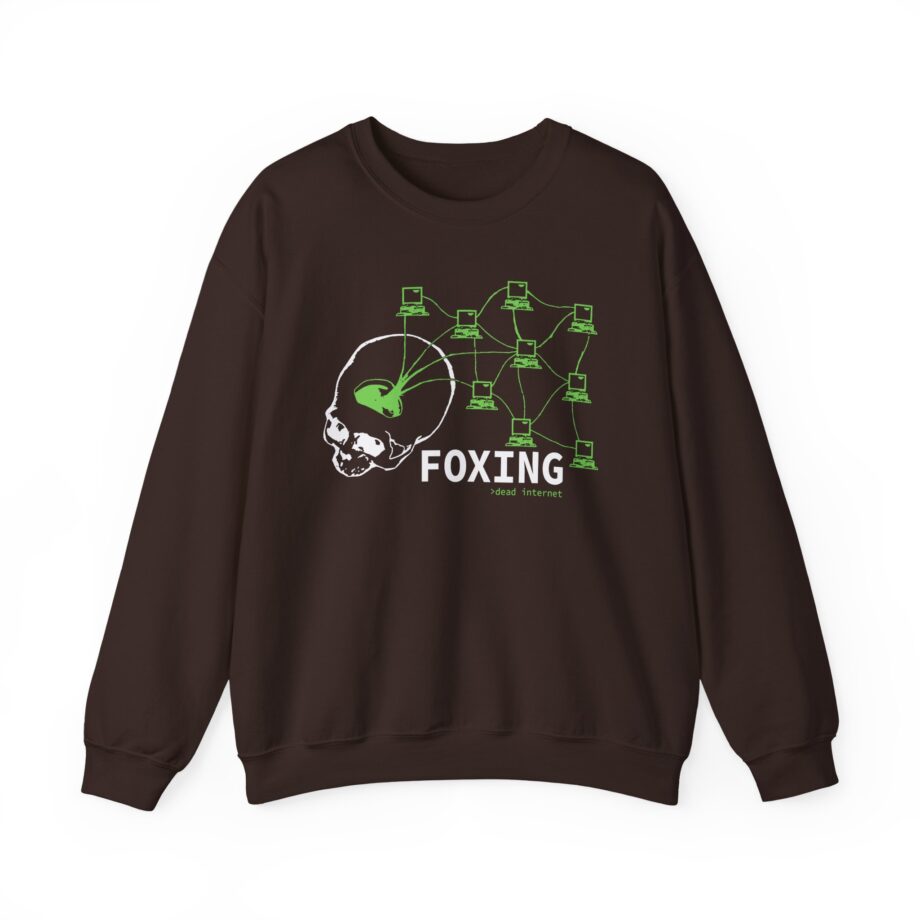 Foxing Dead Internet Unisex Heavy Blend™ Crewneck Sweatshirt