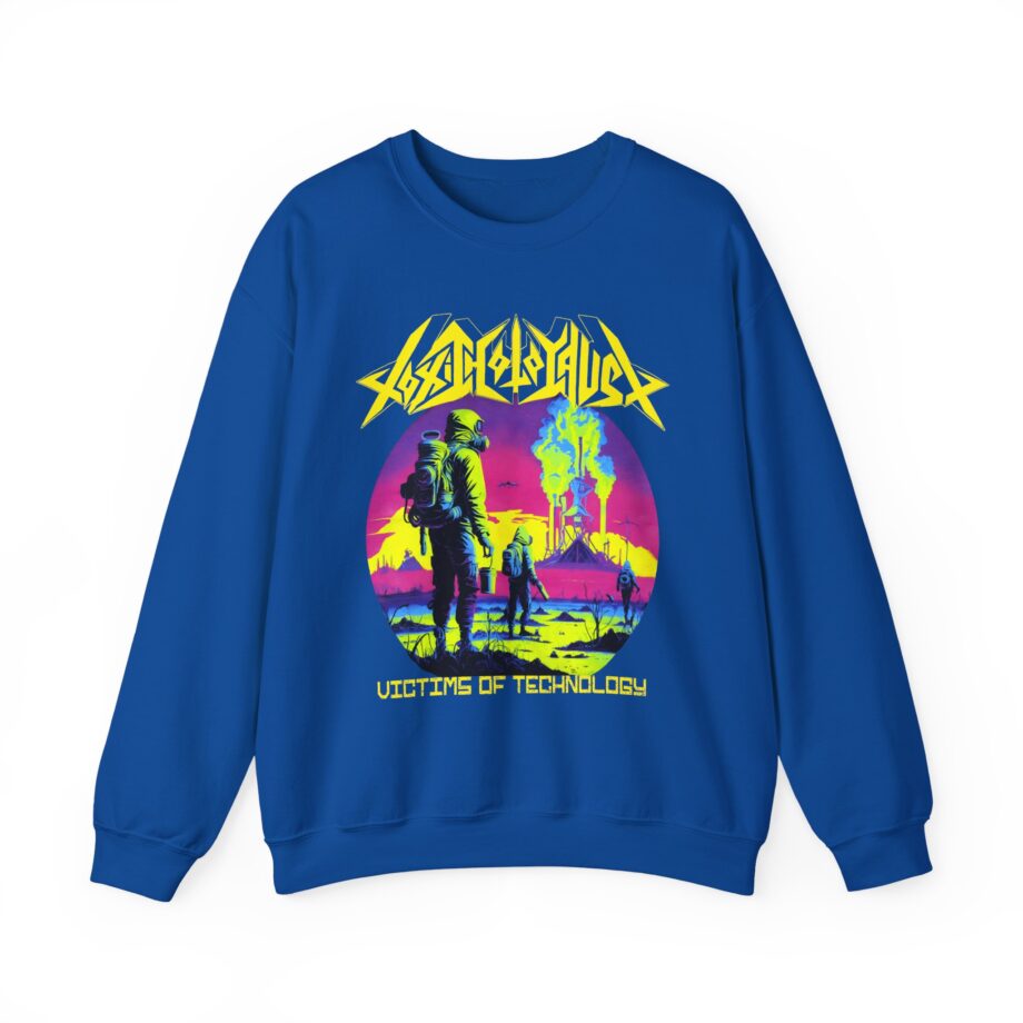 Toxic Holocaust Victims of Technology Unisex Heavy Blend™ Crewneck Sweatshirt