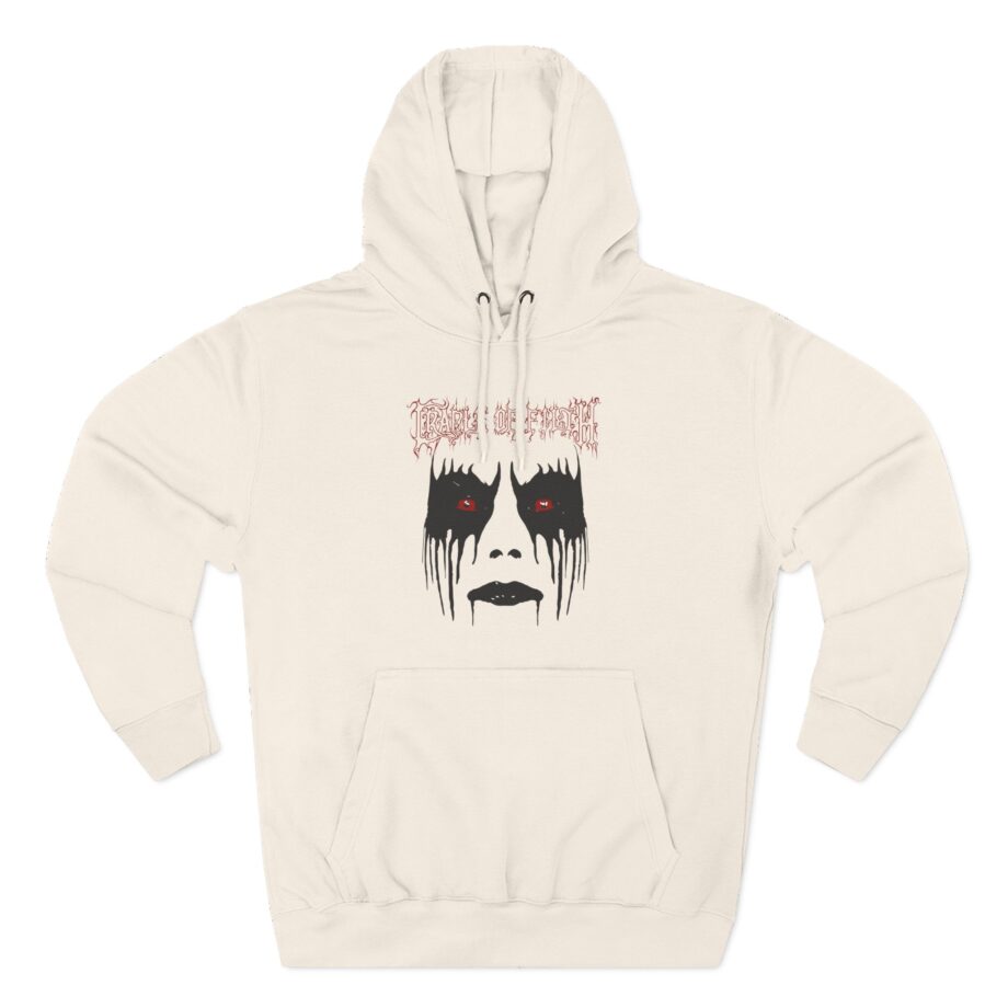 Cradle of Filth Dani Make Up Three-Panel Fleece Hoodie
