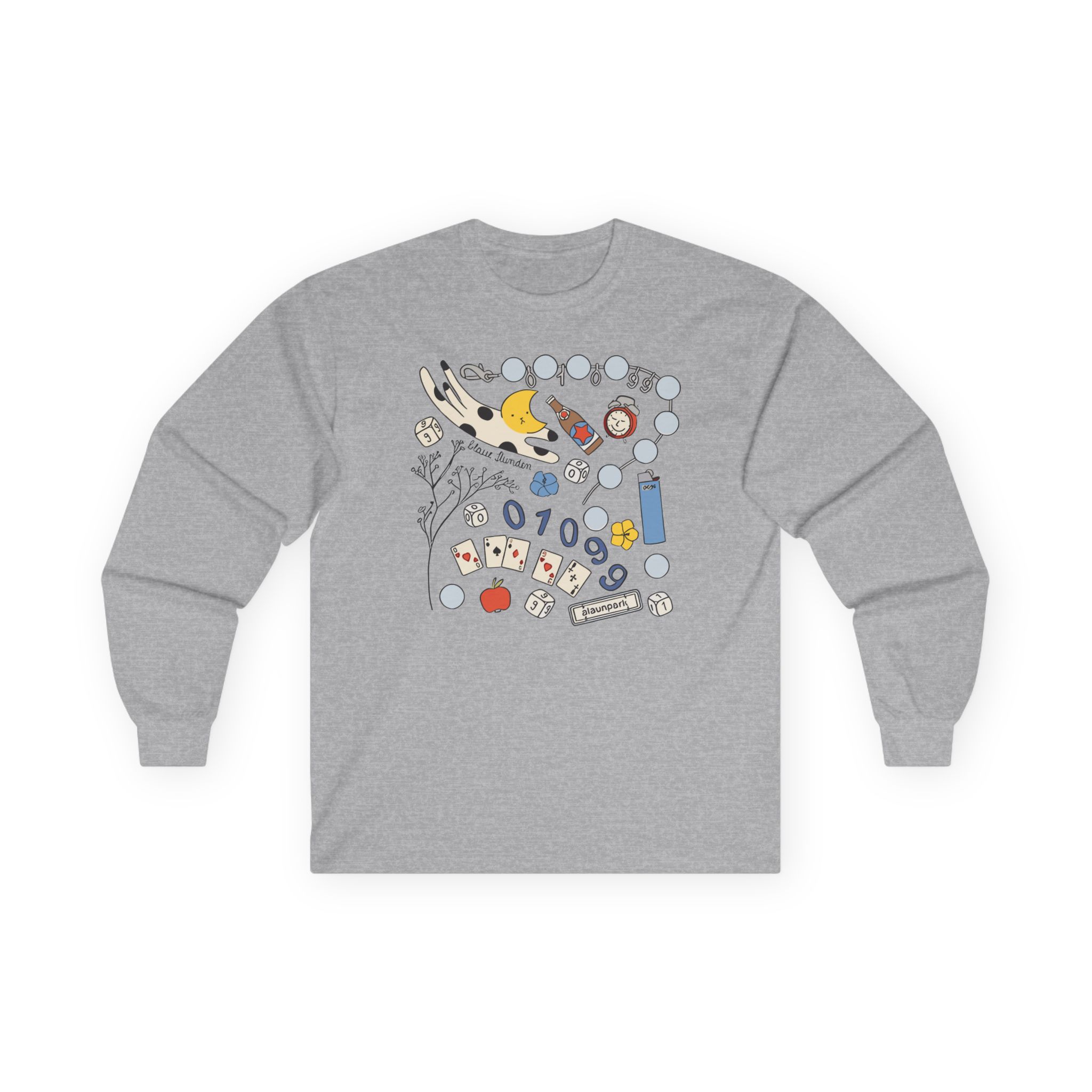 1098 Blaue Stunden Unisex Ultra Cotton Long Sleeve Tee