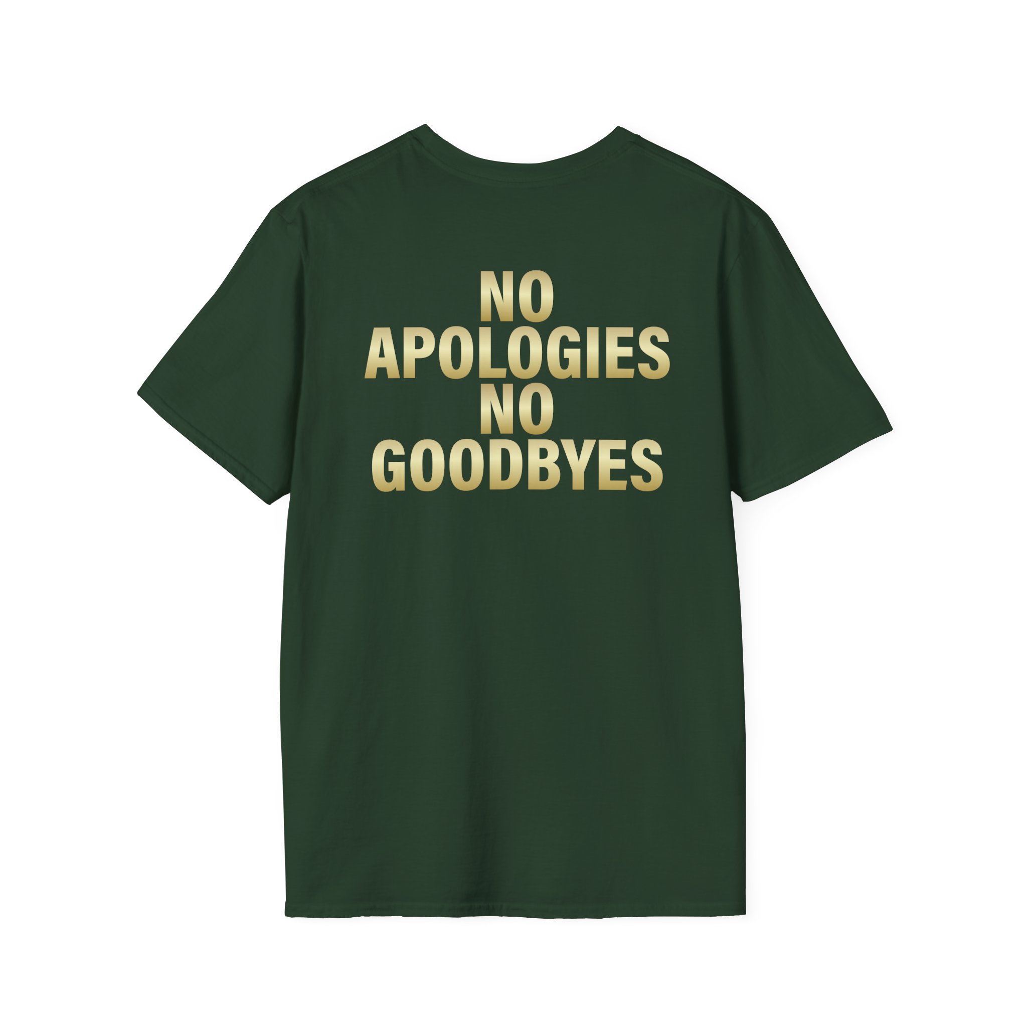 Spite No Apologies Foil Unisex Softstyle T-Shirt