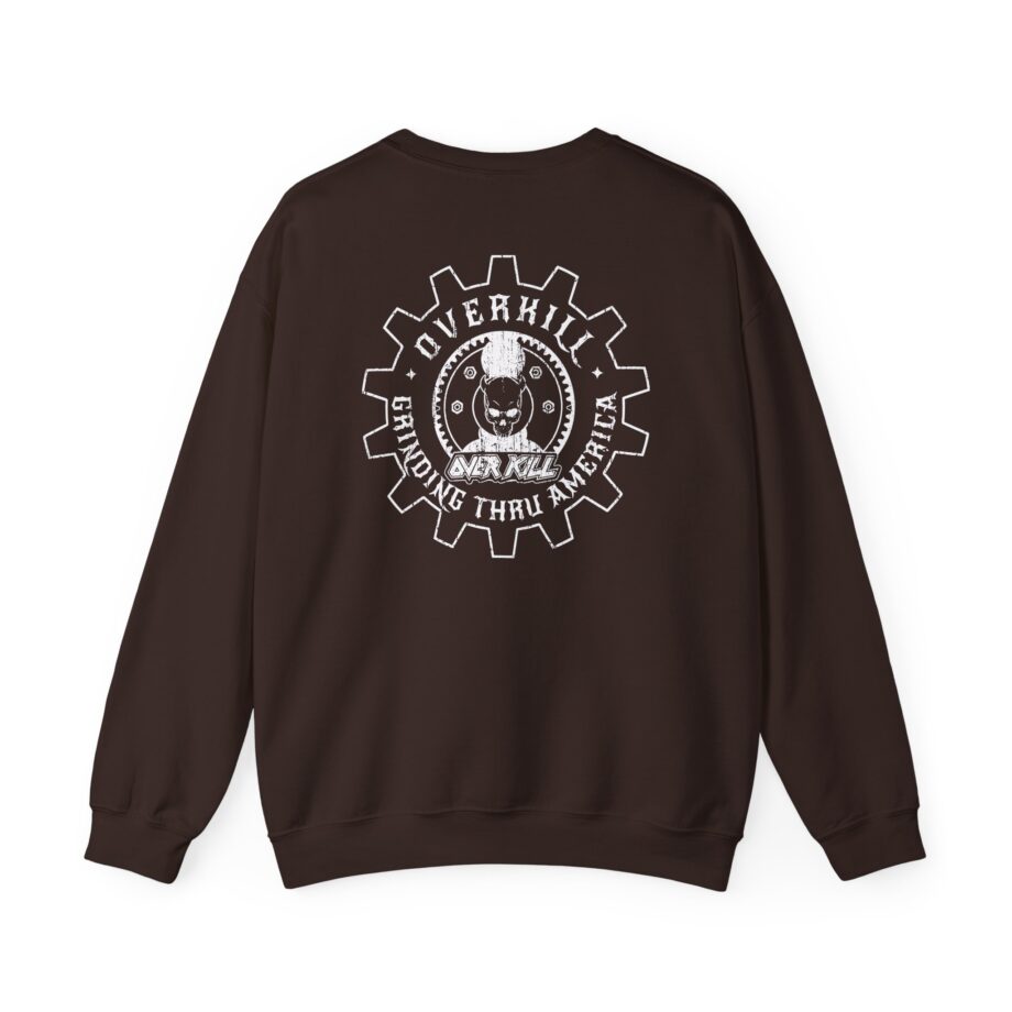 Overkill Embroidered Gear Logo Unisex Heavy Blend™ Crewneck Sweatshirt