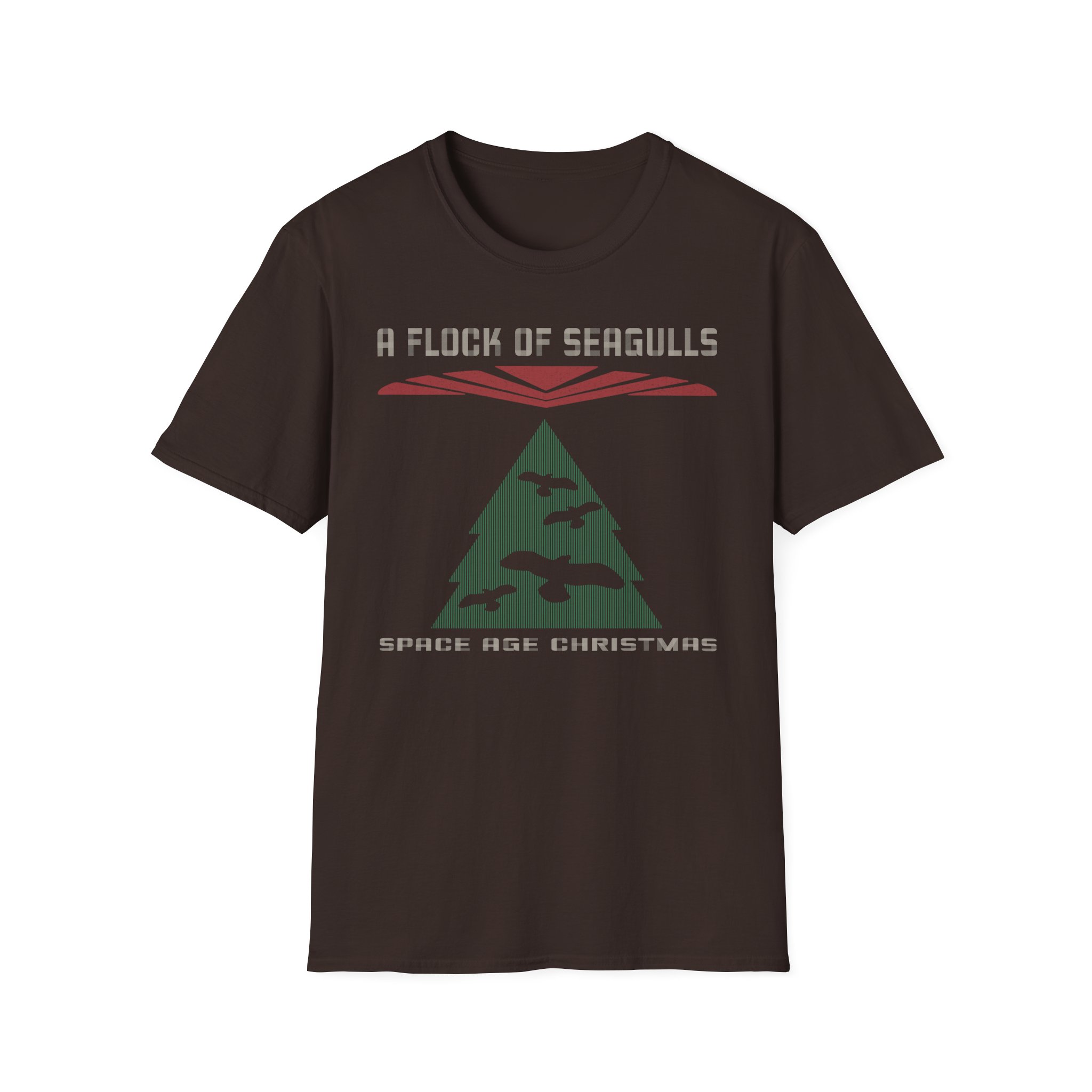 A Flock of Seagulls Ugly Xmas Unisex Softstyle T-Shirt