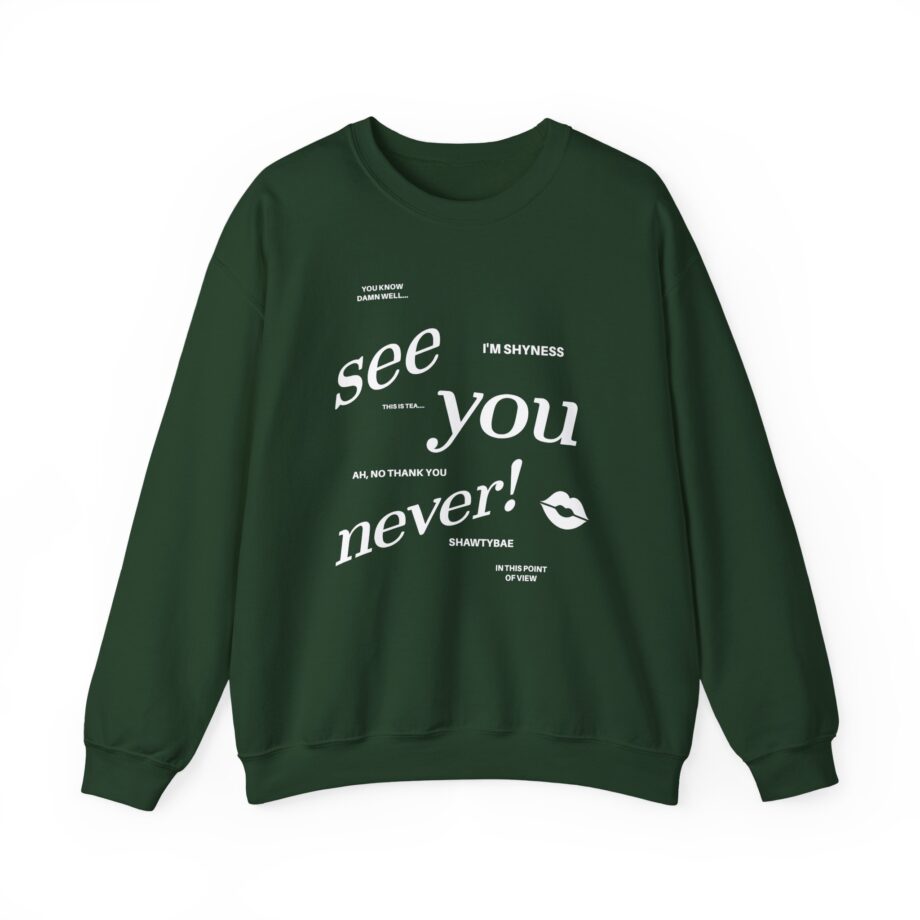 Shawty Bae Diss Gurrr Anniversary Unisex Heavy Blend™ Crewneck Sweatshirt