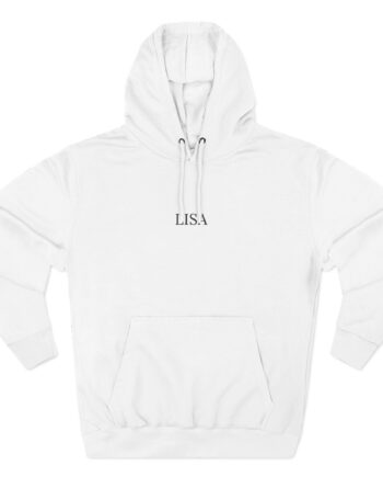 B Lisa Three-Panel Fleece Hoodie
