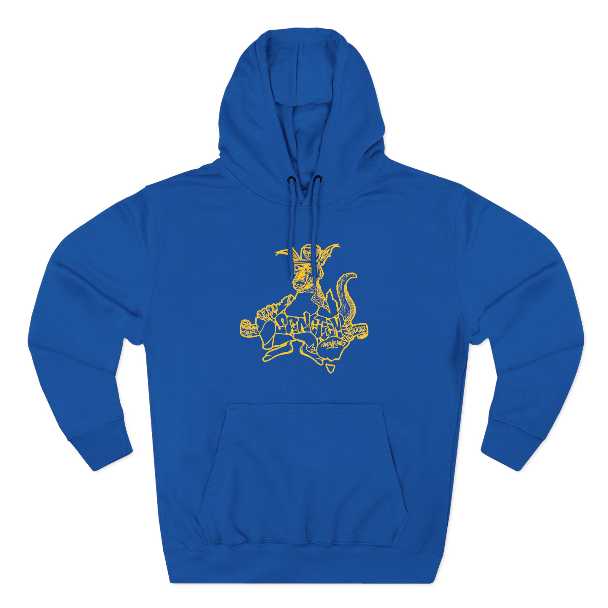 Sanction Kangaroo Three-Panel Fleece Hoodie