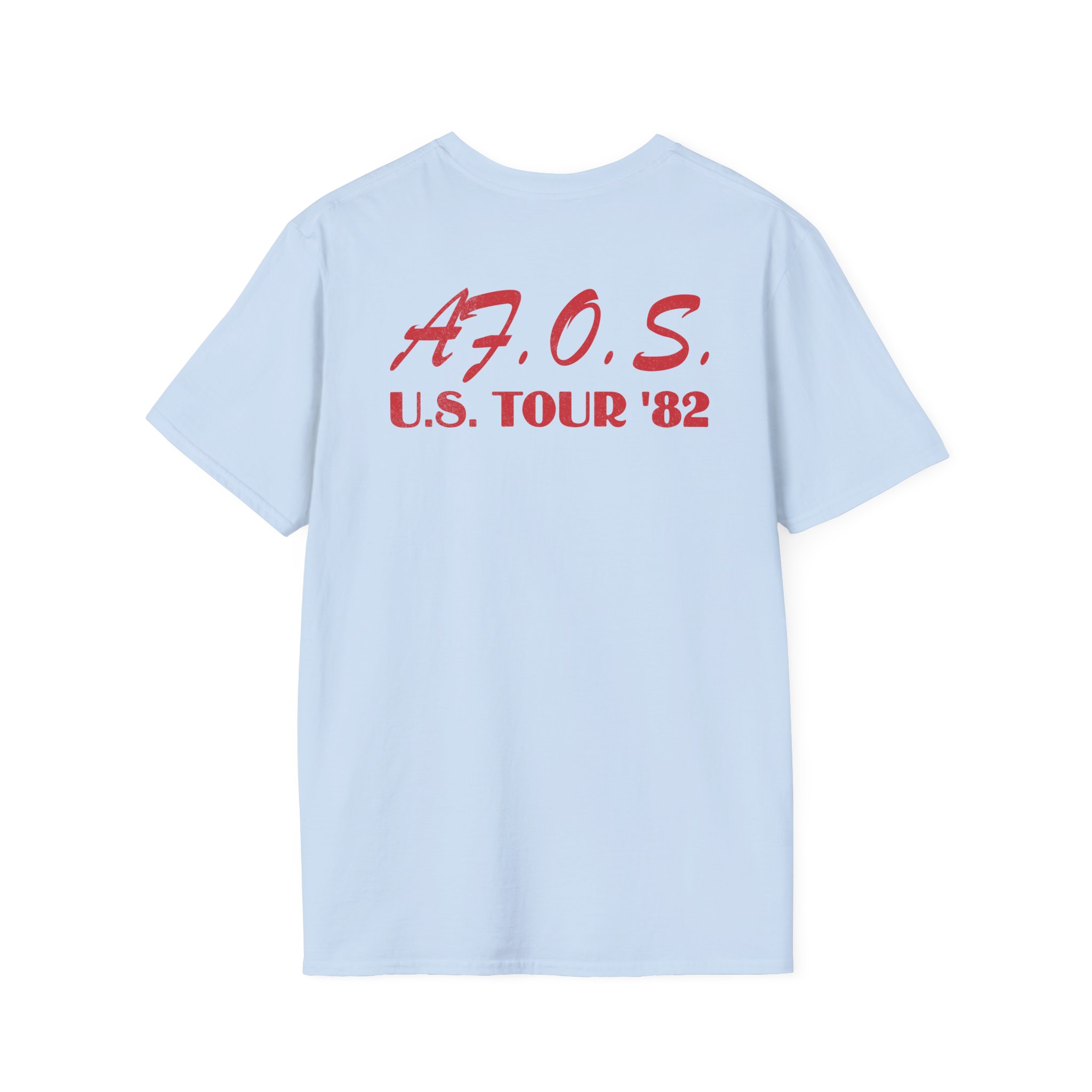 A Flock of Seagulls Us 1982 Tour Unisex Softstyle T-Shirt