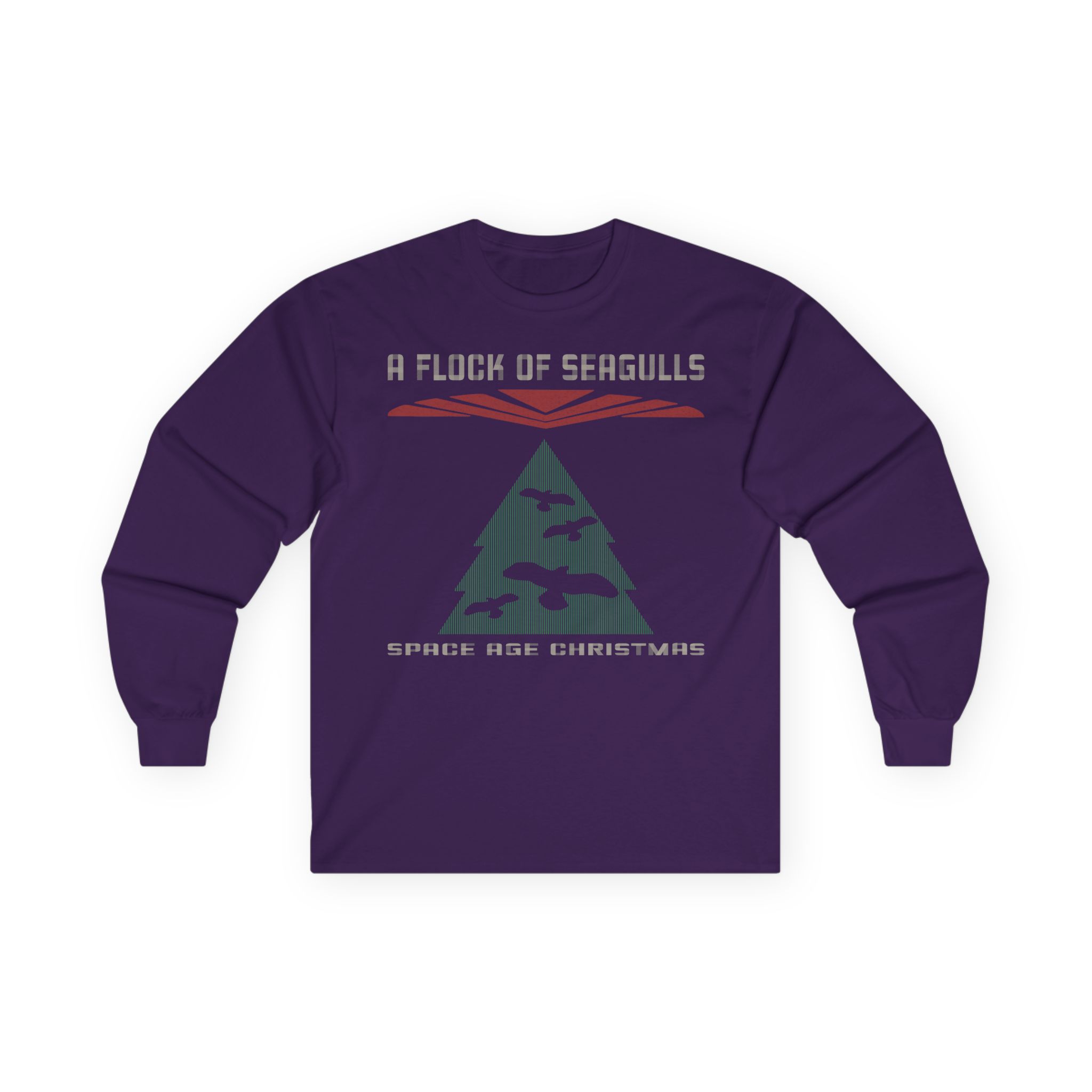 A Flock of Seagulls Ugly Xmas Unisex Ultra Cotton Long Sleeve Tee