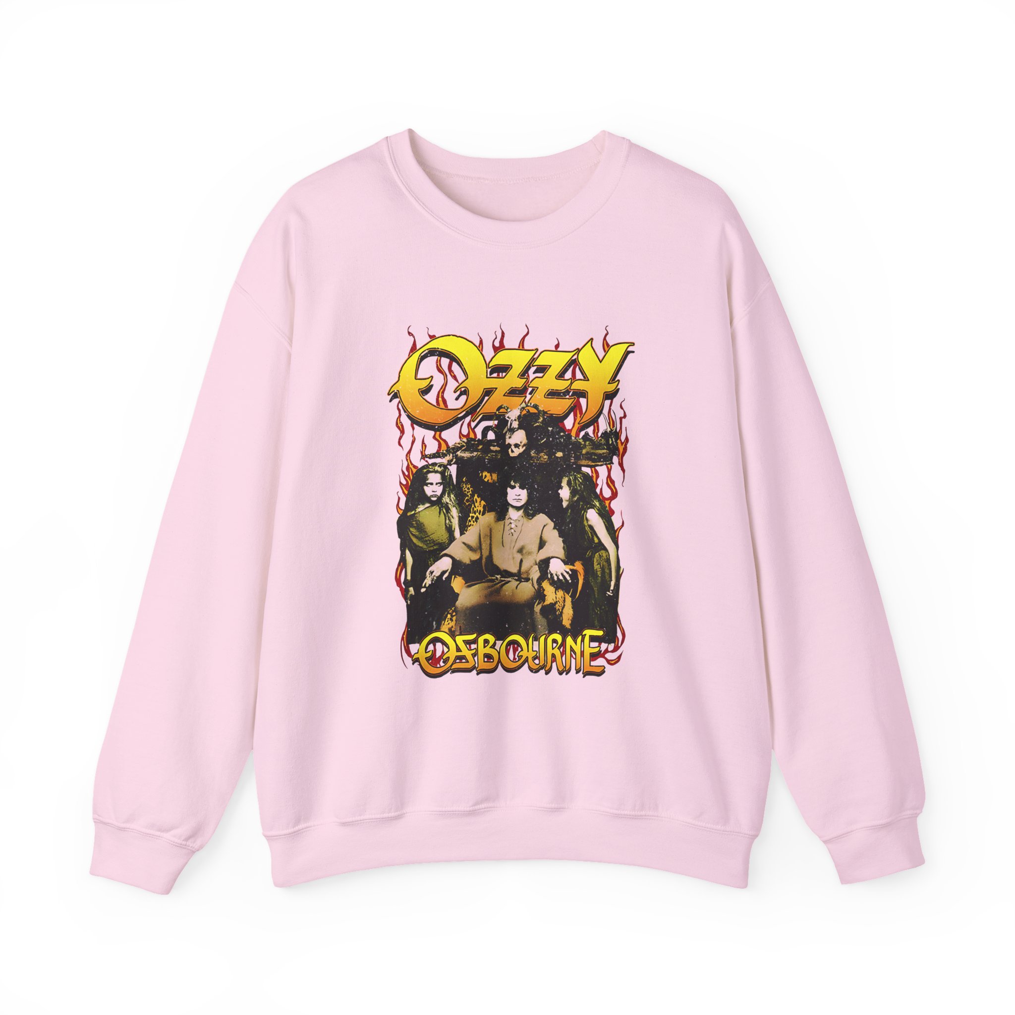 Ozzy Osbourne Unisex Heavy Blendâ„¢ Crewneck Sweatshirt