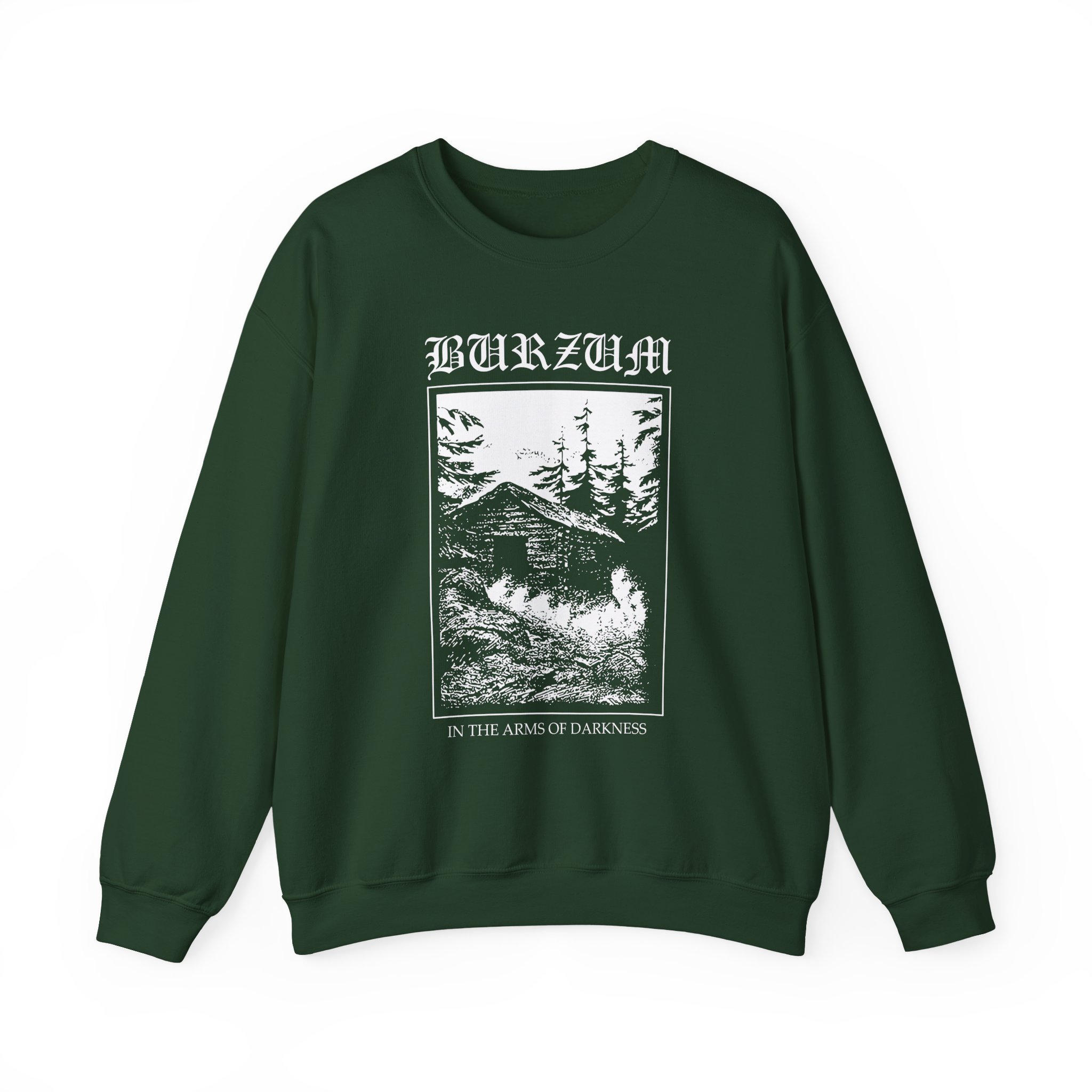 Burzum in the Arms of Darkness Unisex Heavy Blendâ„¢ Crewneck Sweatshirt