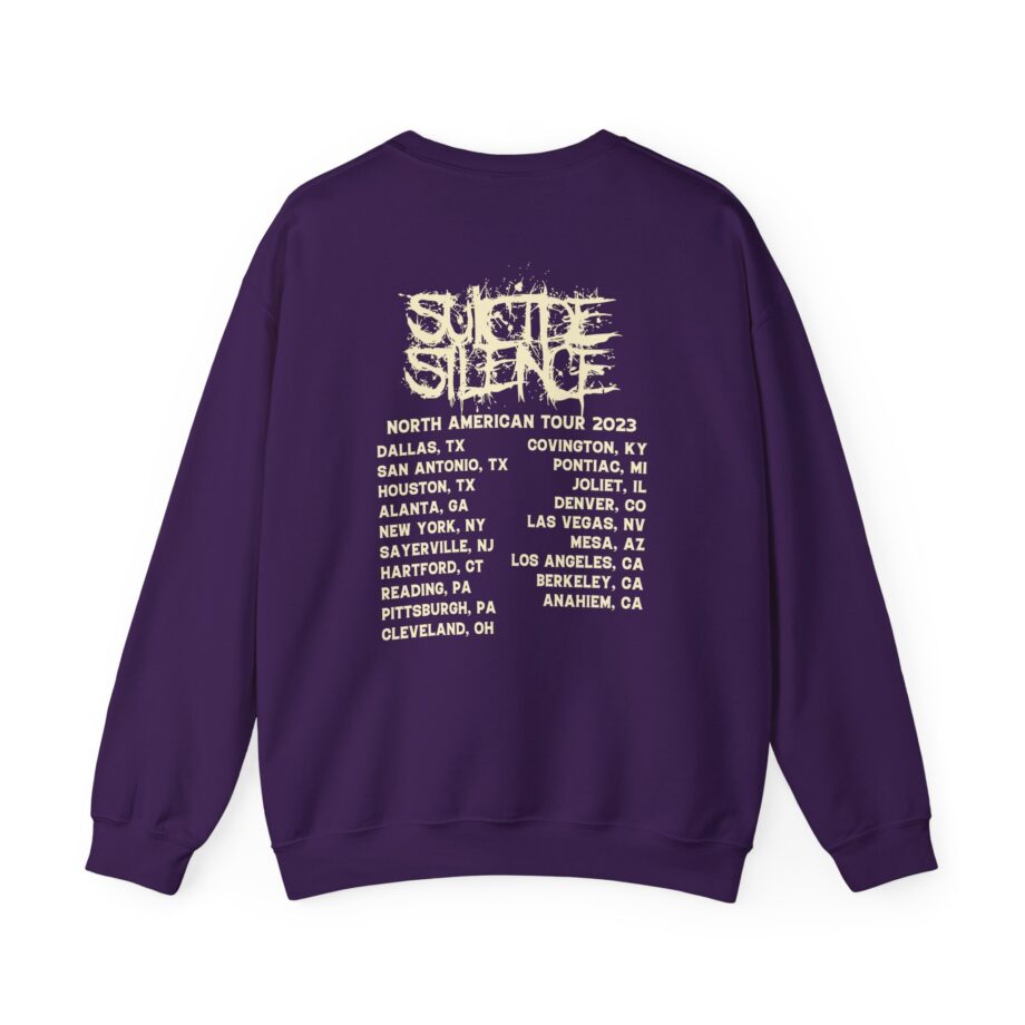 Suicide Silence Rymd Cover Tour 2023 Unisex Heavy Blend™ Crewneck Sweatshirt
