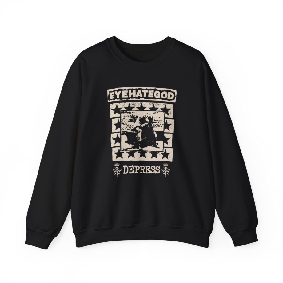 Eyehategod Depress Unisex Heavy Blend™ Crewneck Sweatshirt
