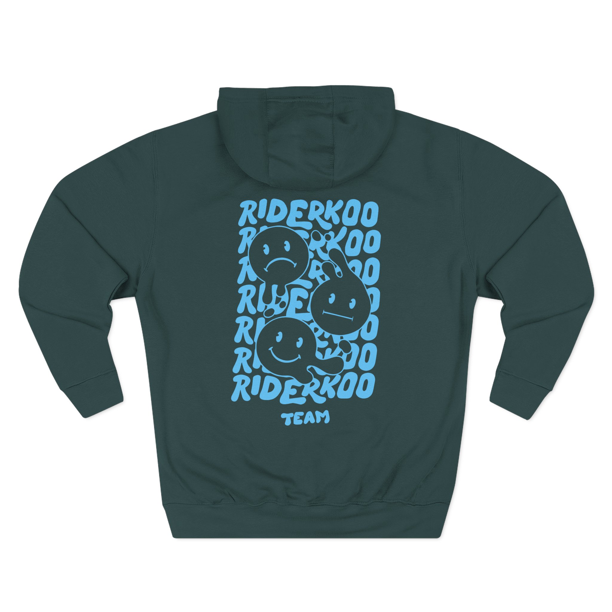 Riderkoo Three-Panel Fleece Hoodie