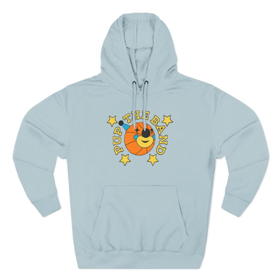 Pup Rock Three-Panel Fleece Hoodie