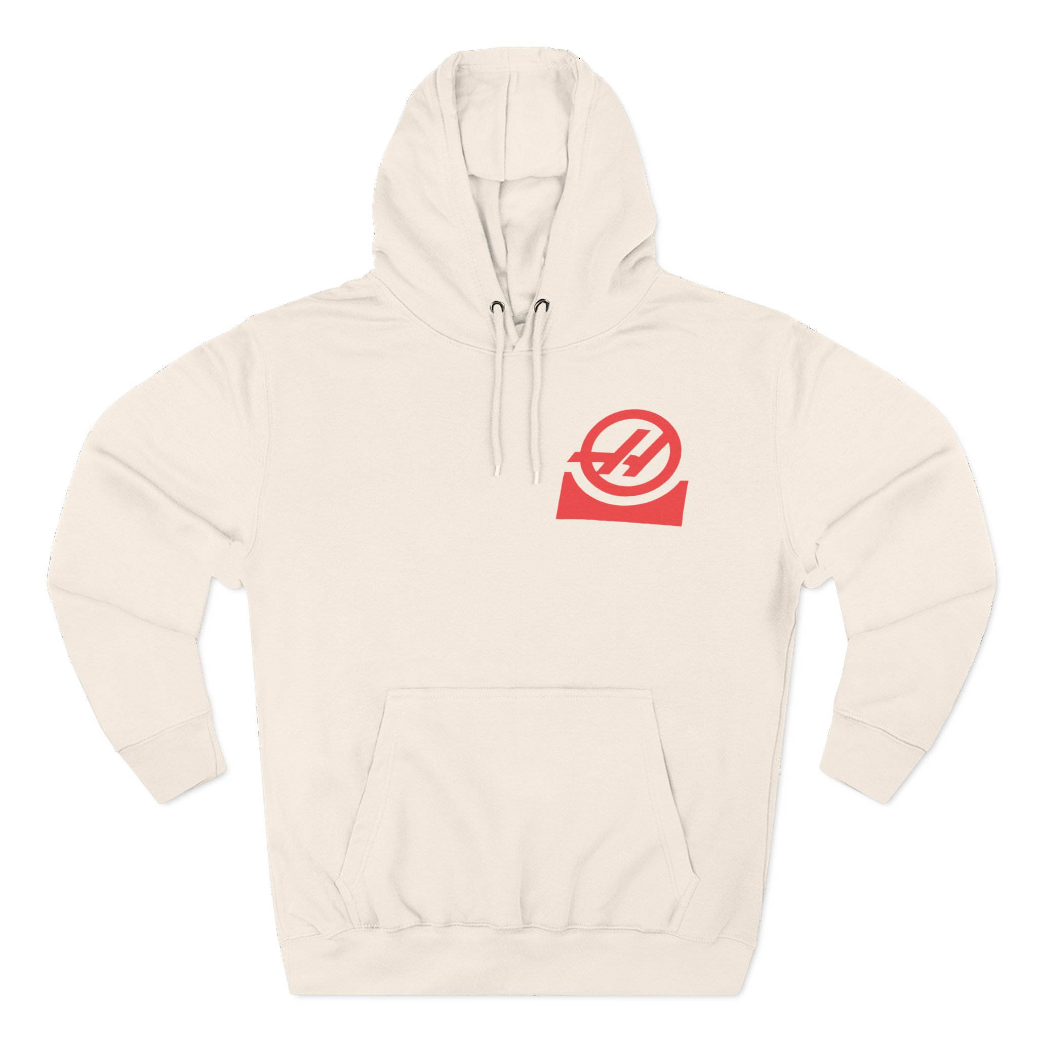 Haas F1 Color Block Three-Panel Fleece Hoodie