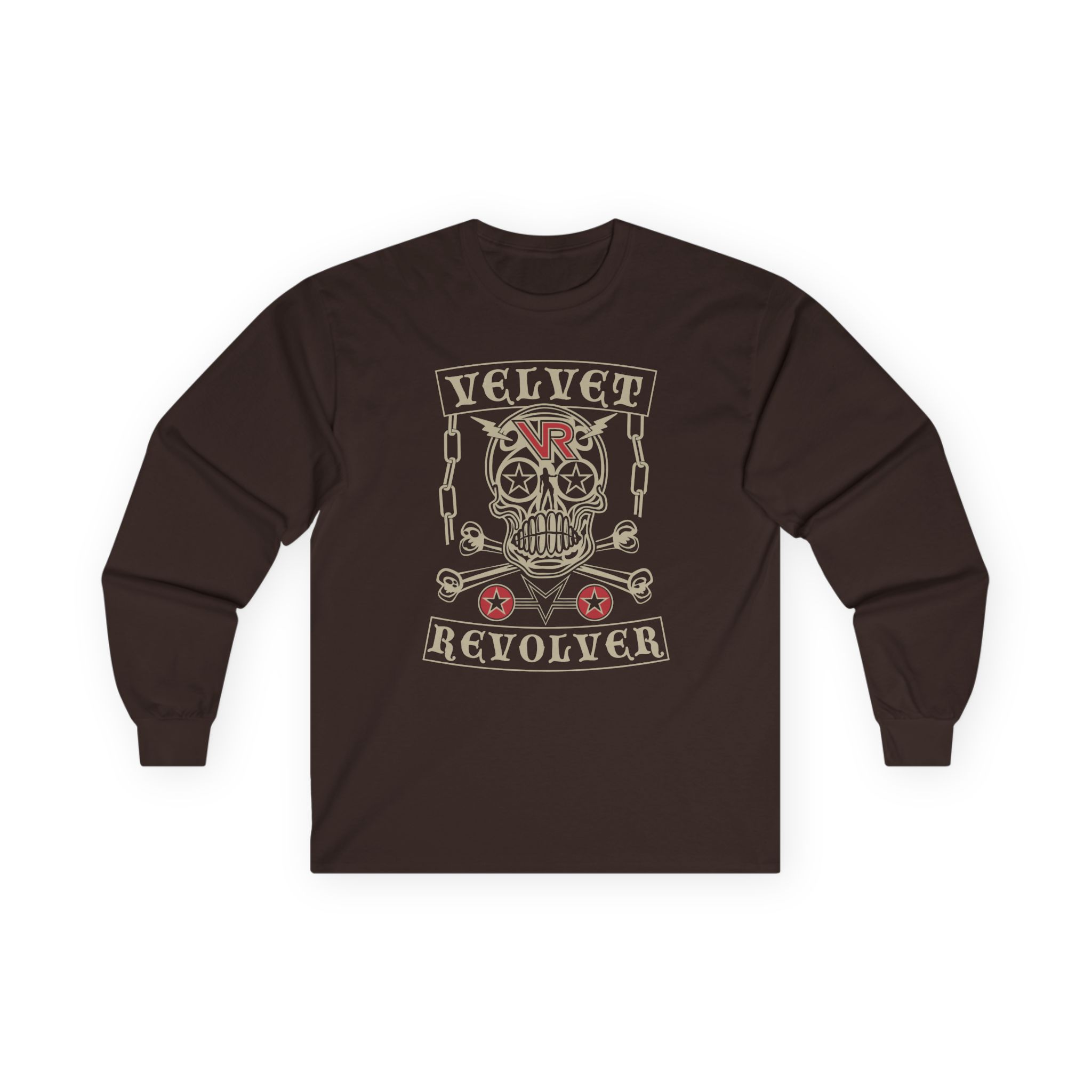 Velvet Revolver Velvet Skull Unisex Ultra Cotton Long Sleeve Tee