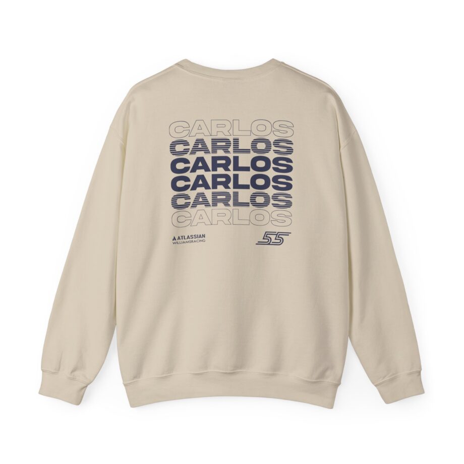 Carlos Sainz Atlassian Williams Racing Unisex Heavy Blend™ Crewneck Sweatshirt