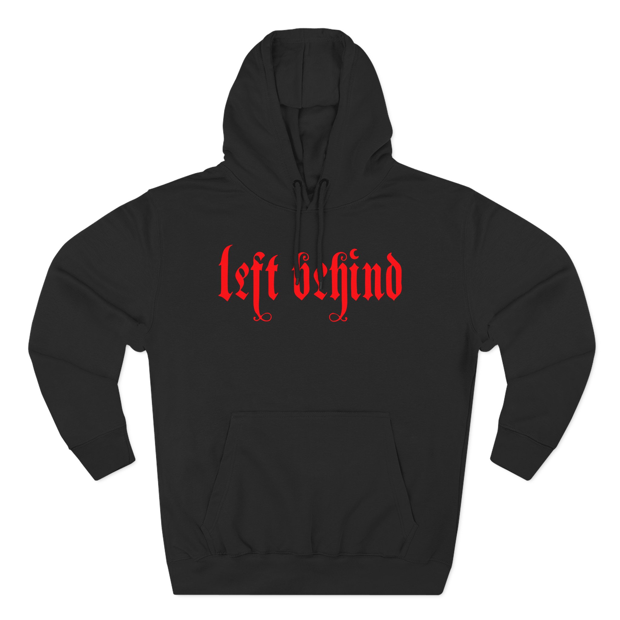 Left Behind Blessed by the Burn Three-Panel Fleece Hoodie