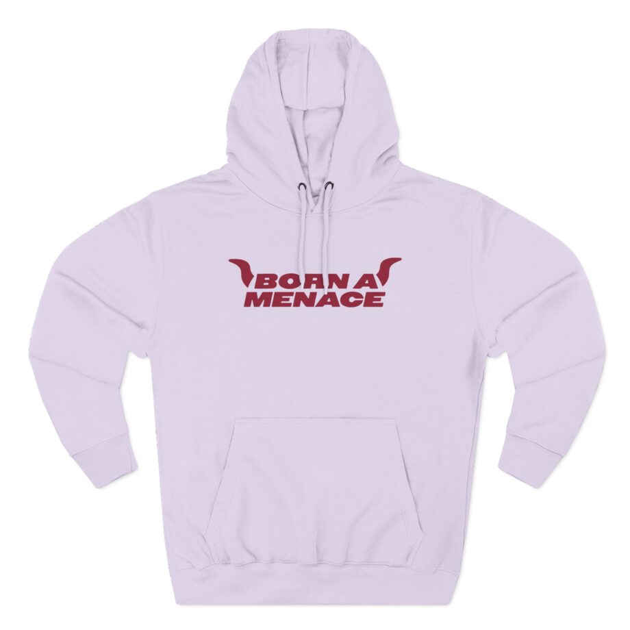 Kanel Joseph Bam Biker Horn Three-Panel Fleece Hoodie