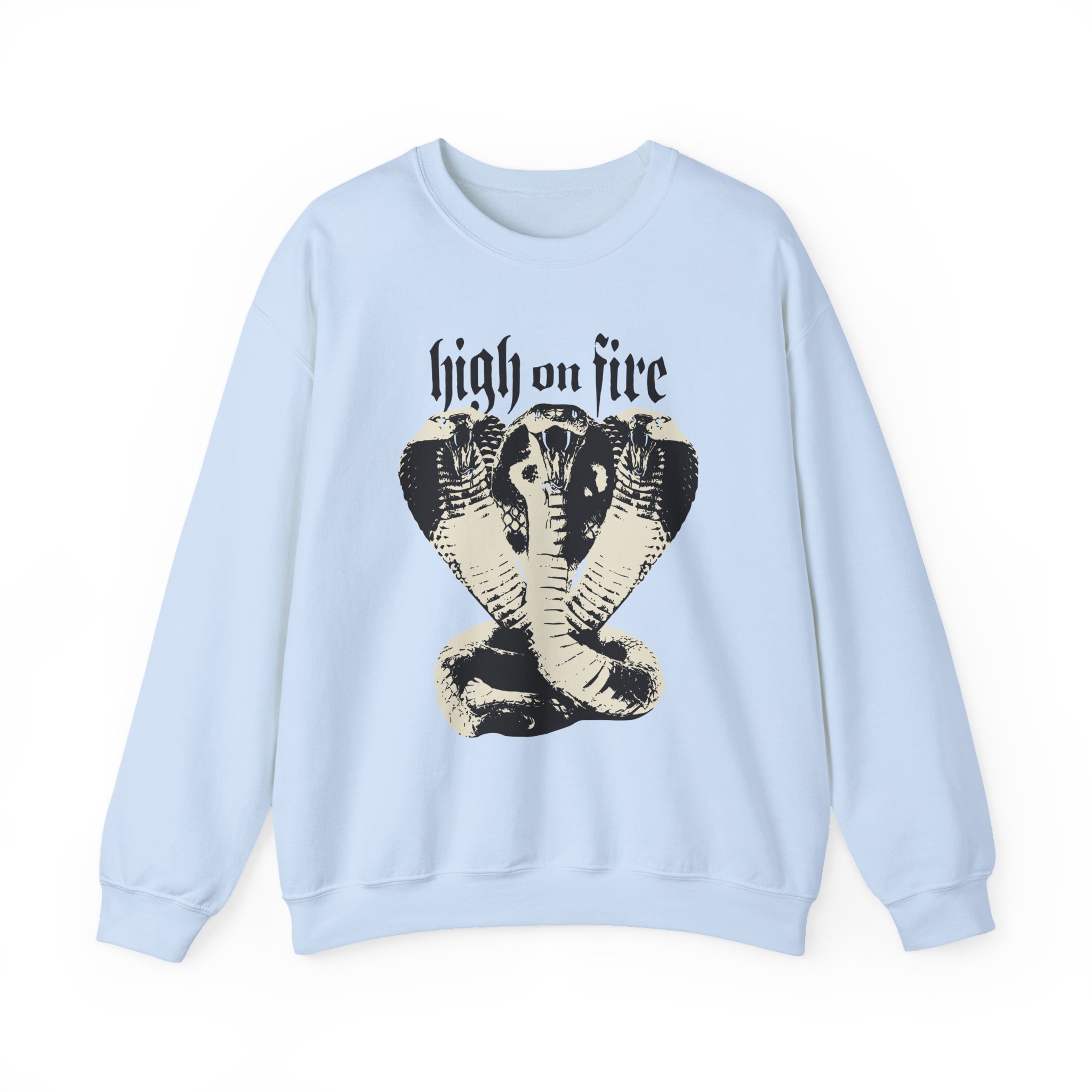 High on Fire Branca Snakes Unisex Heavy Blendâ„¢ Crewneck Sweatshirt
