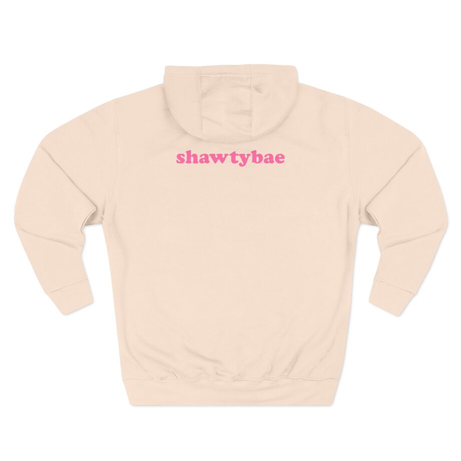 Shawty Bae What You Mean Three-Panel Fleece Hoodie