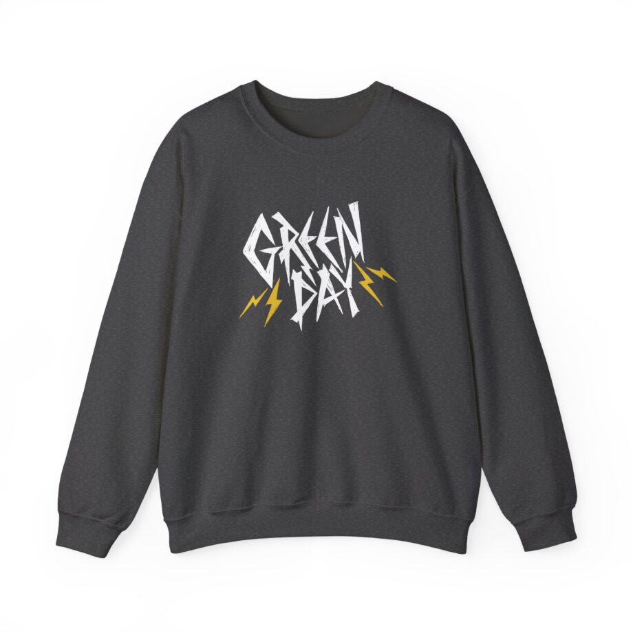 Green Day Bolt Logo Unisex Heavy Blend™ Crewneck Sweatshirt