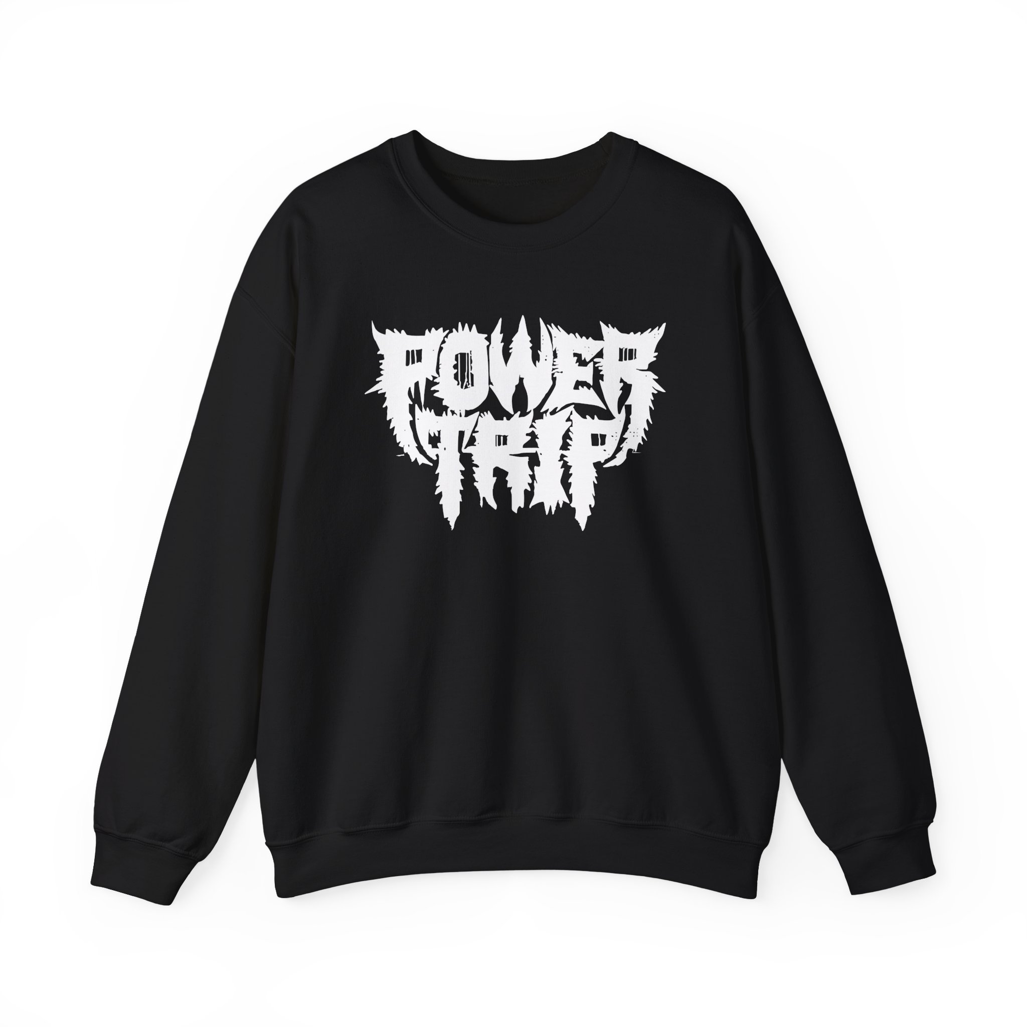 Power Trip Skull Unisex Heavy Blendâ„¢ Crewneck Sweatshirt