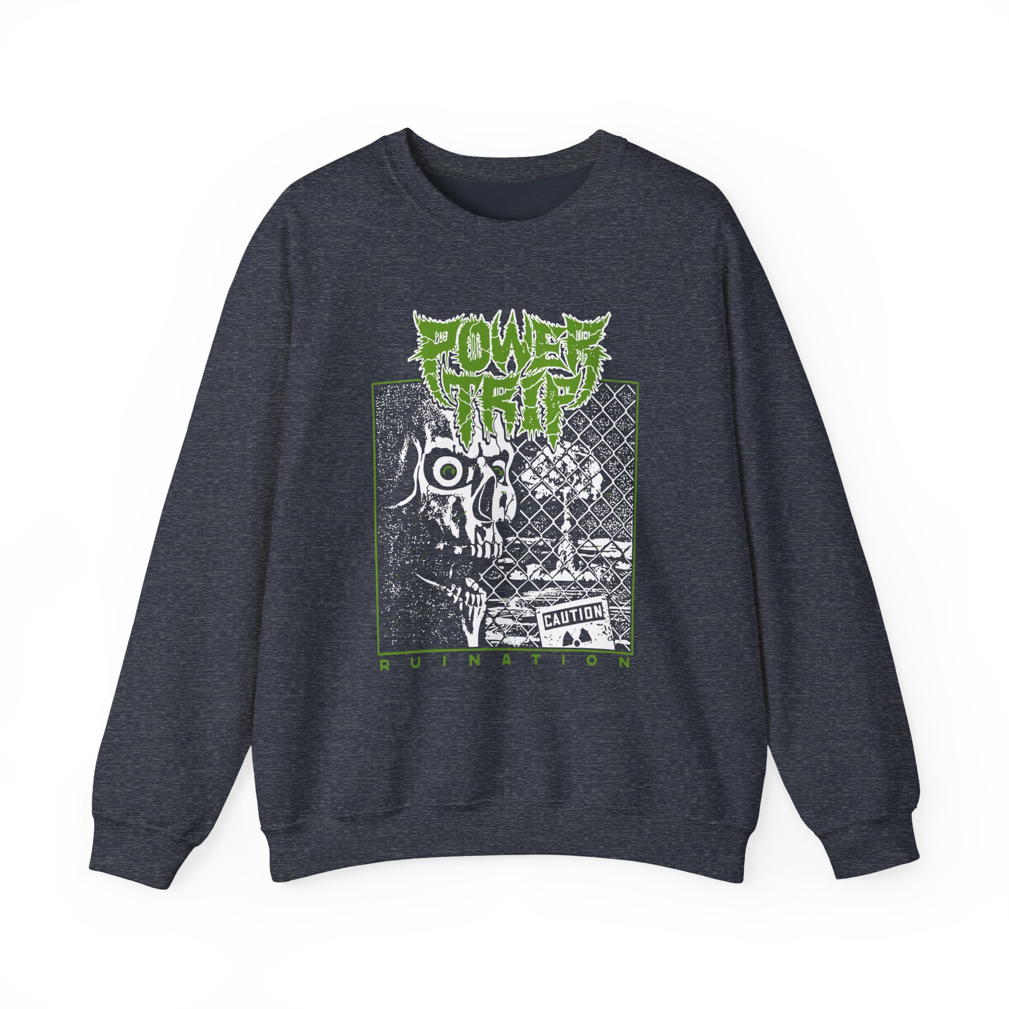 Power Trip Ruination Unisex Heavy Blendâ„¢ Crewneck Sweatshirt